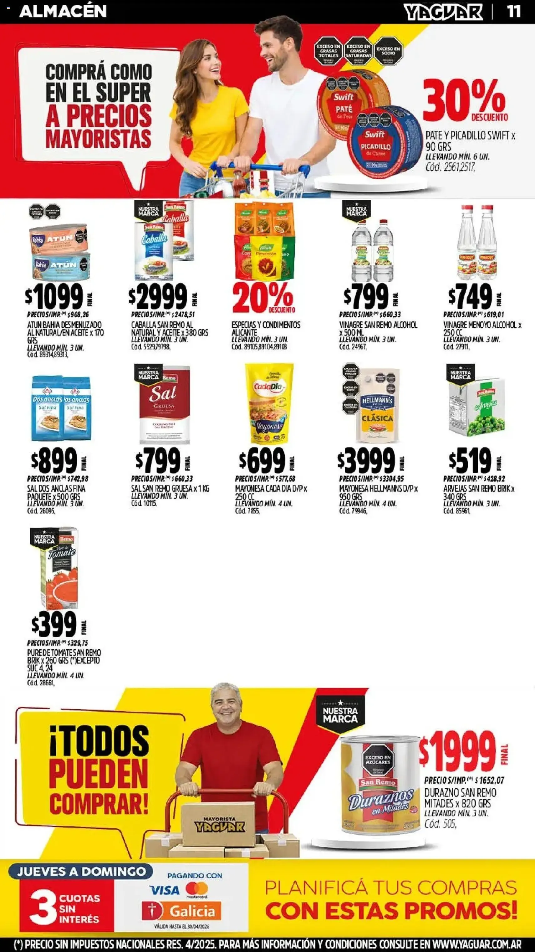 Yaguar catálogo - folleto válido desde 04/05/2026 página 12 de 20