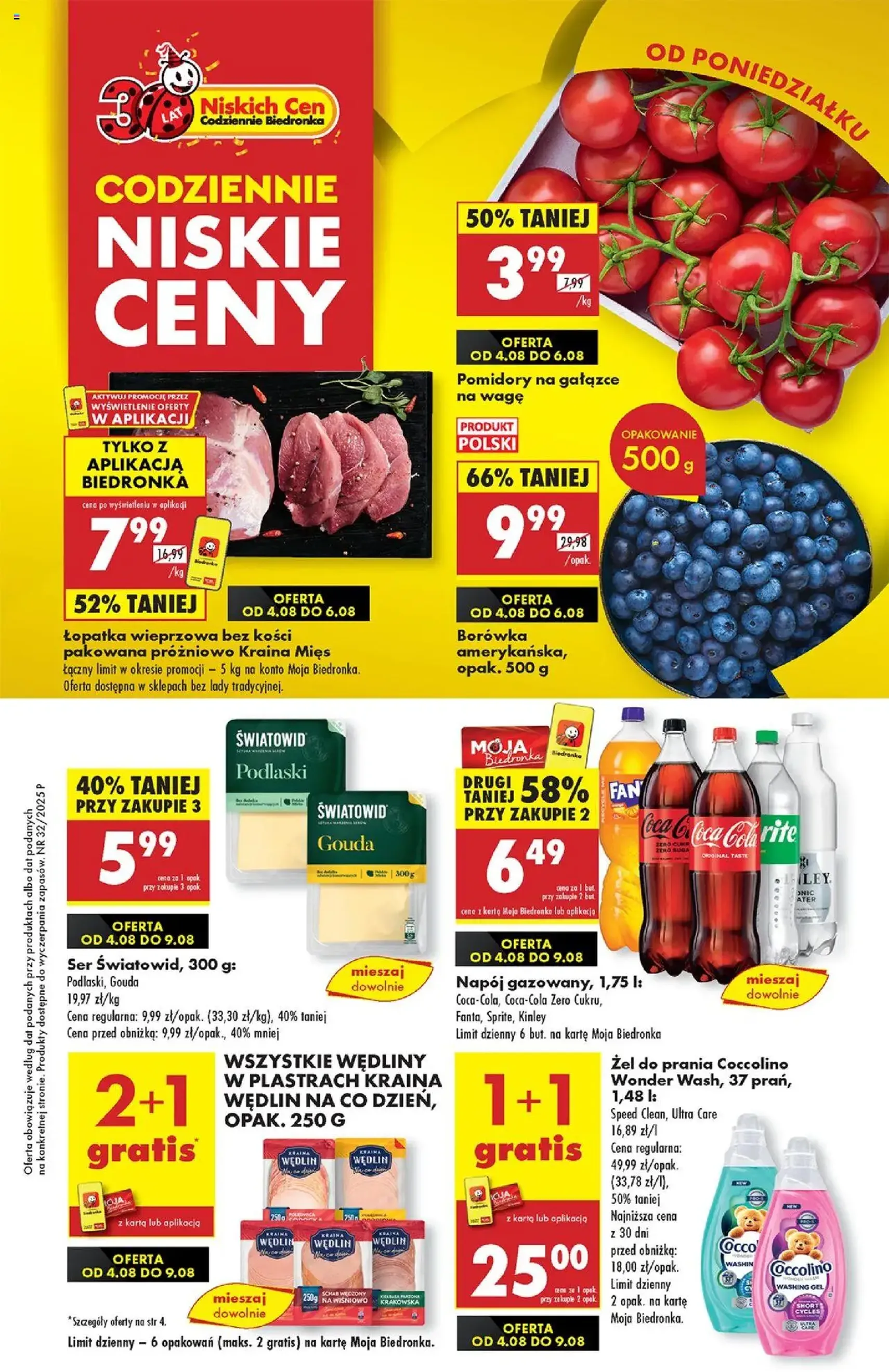Biedronka gazetka - ważny gazetka od 04.08.2025 strona 1 z 80