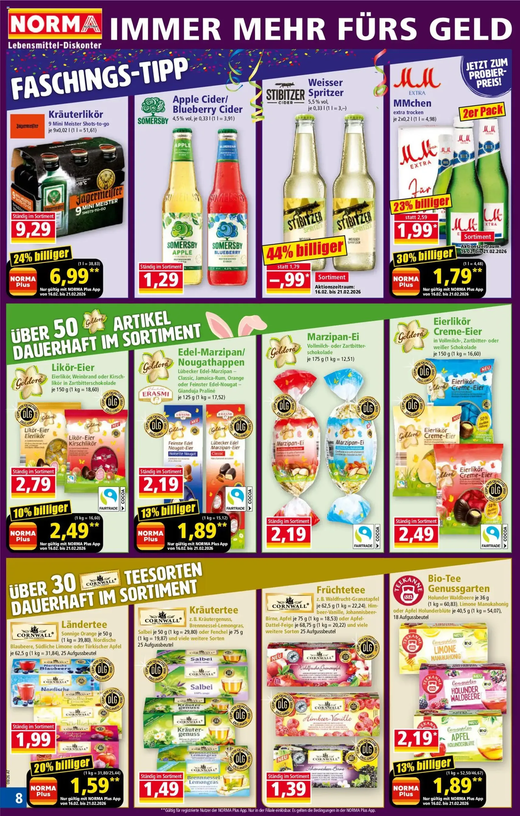 Norma Flugblatt - Gültiger Prospekt ab 16.02.2026, Seite 10 von insgesamt 20