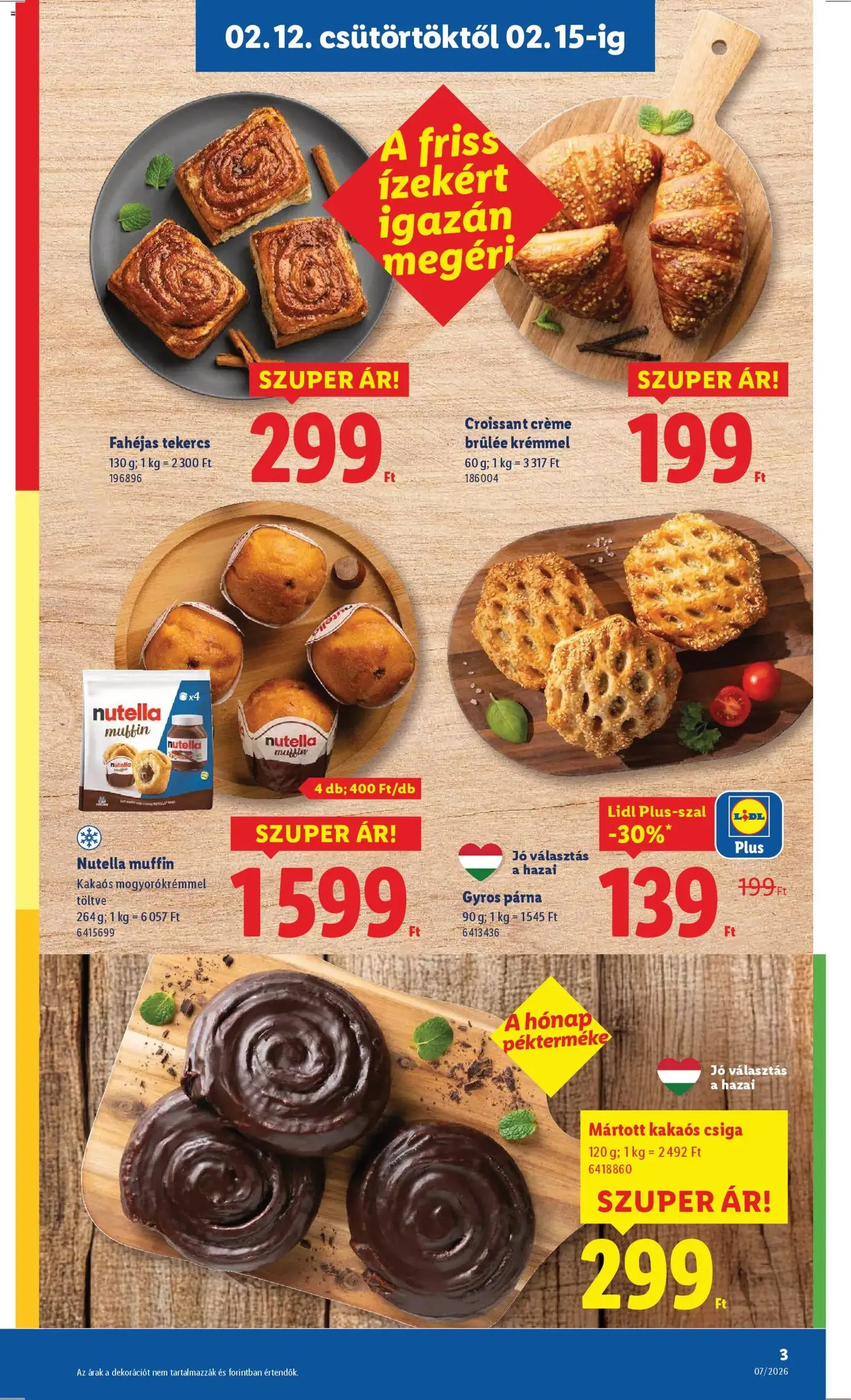 Lidl Akciós újság - 2026.02.12. érvényes szórólap 3 oldal 62 oldalból