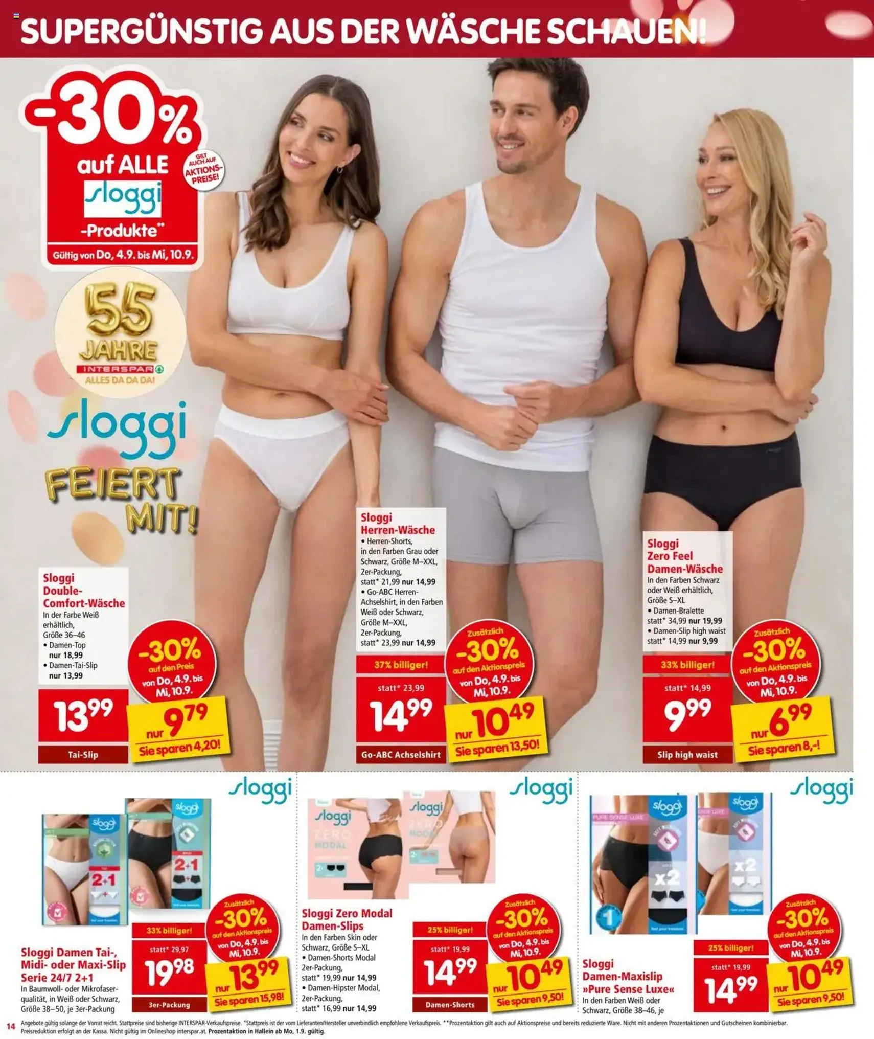 Interspar Flugblatt - Gültiger Prospekt ab 04.09.2025, Seite 14 von insgesamt 16 Interspar Flugblatt - Gültiger Prospekt ab 04.09.2025, Seite 14 von insgesamt 16