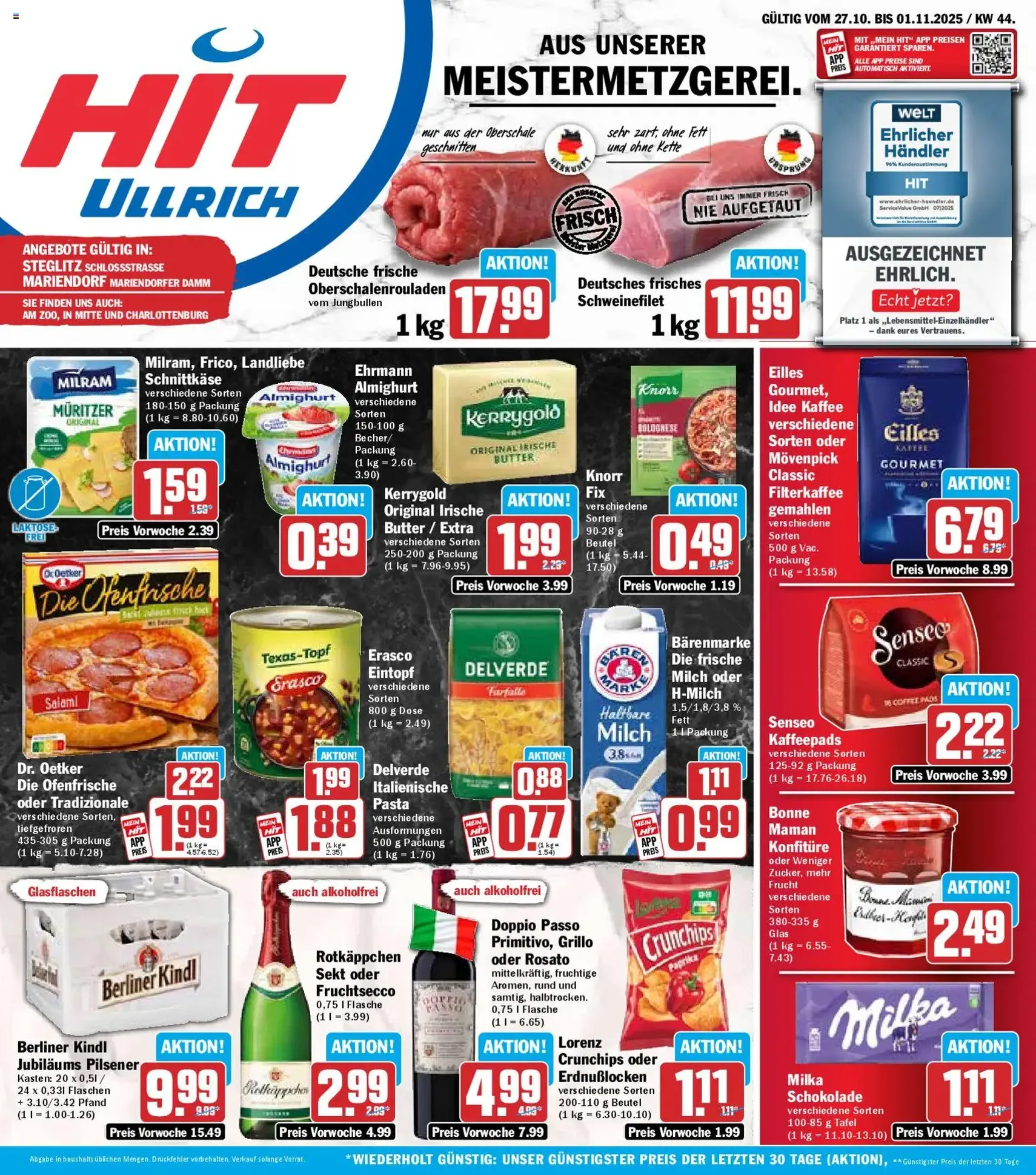 HIT Prospekt - Gültiger Prospekt ab 27.10.2025, Seite 1 von insgesamt 19 HIT Prospekt - Gültiger Prospekt ab 27.10.2025, Seite 1 von insgesamt 19