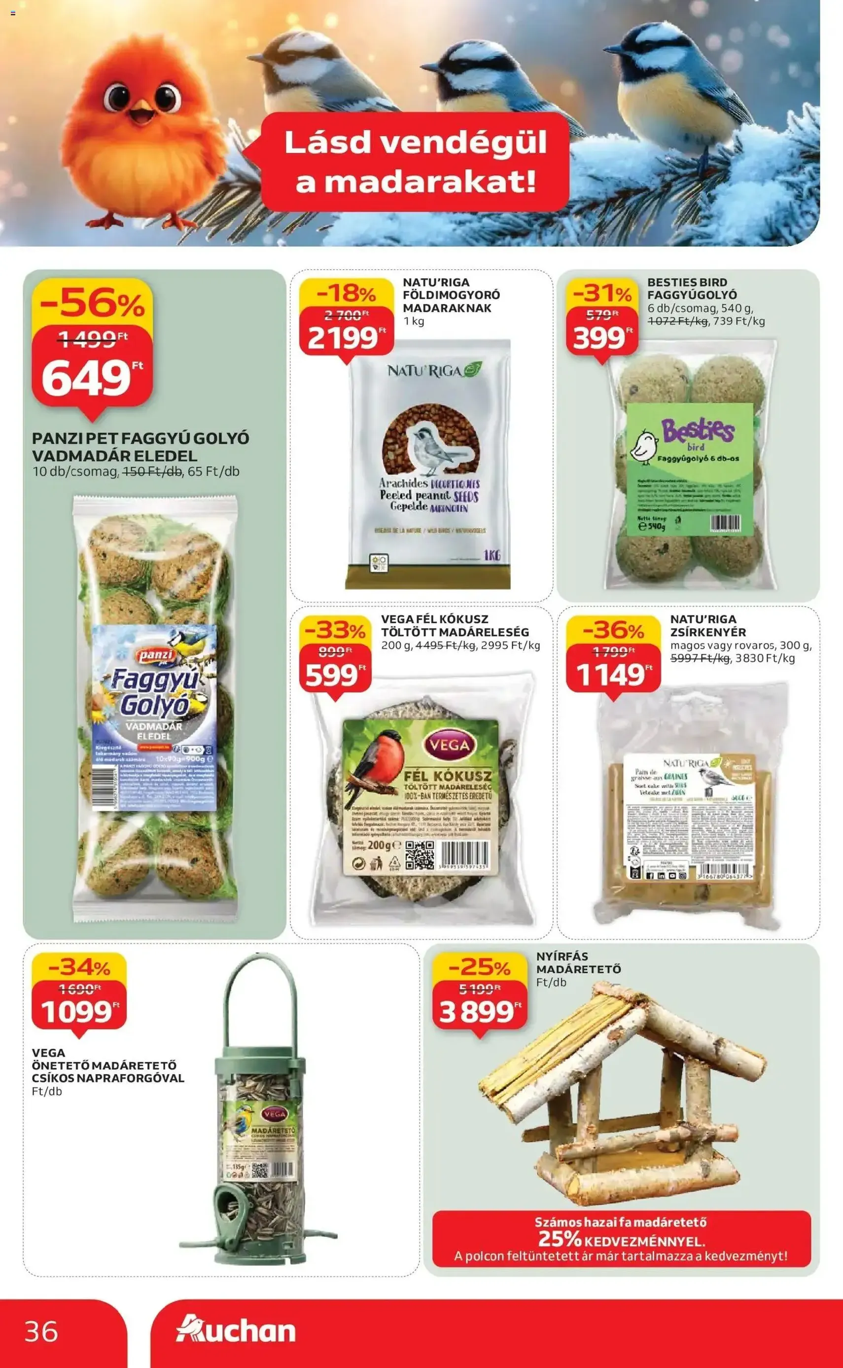 Auchan Akciós újság - 2026.01.29. érvényes szórólap 36 oldal 38 oldalból