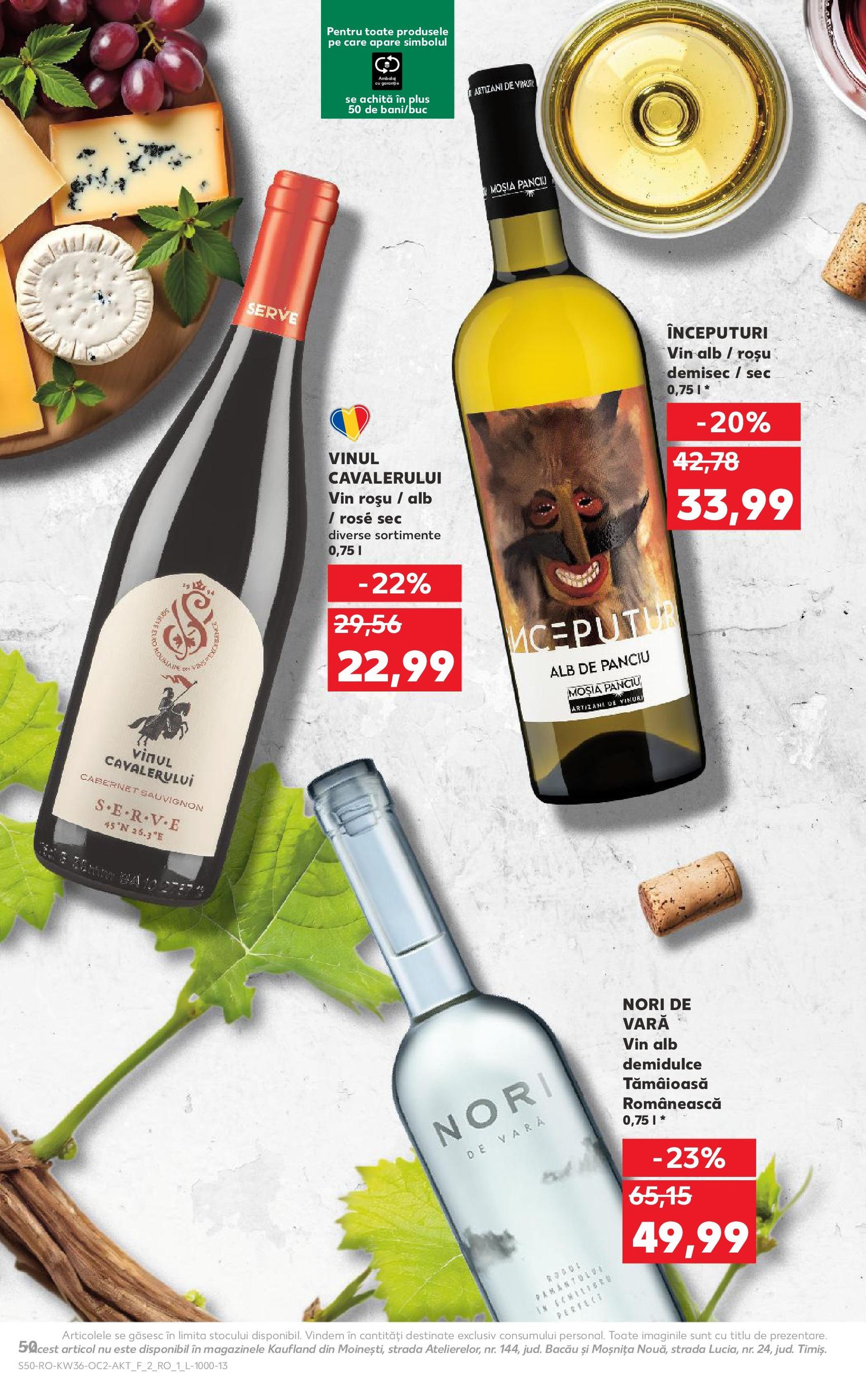 Catalog Kaufland - Bucureşti - cataloage valabile începând cu 03.09.2025 pagina 50 din 66 Catalog Kaufland - Bucureşti - cataloage valabile începând cu 03.09.2025 pagina 50 din 66