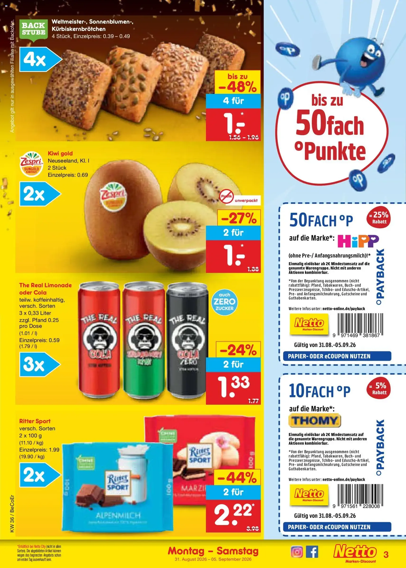 Netto Marken-Discount Prospekt - Gültiger Prospekt ab 31.08.2026, Seite 5 von insgesamt 66