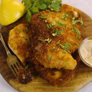 Recipe preview The best homemade Chicken schnitzel recipe