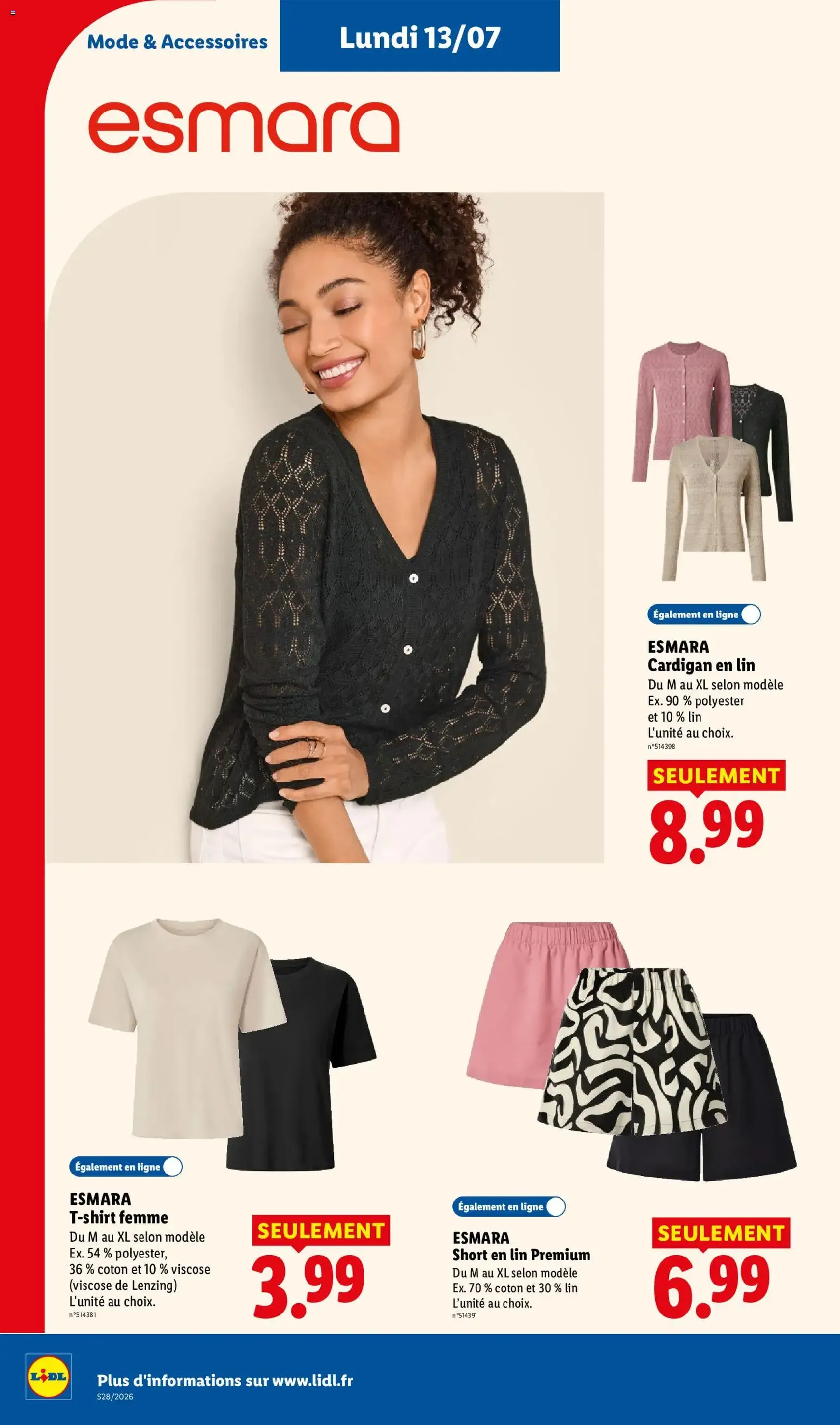 LIDL catalogue - brochure valable à partir du 09/07/2026, page 56 sur 68