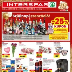 Interspar Akciós újság - szórólap előnézete érvényes 2026.02.12. -tól