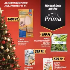 CBA Príma Akciós újság - szórólap előnézete érvényes 2025.12.11. -tól