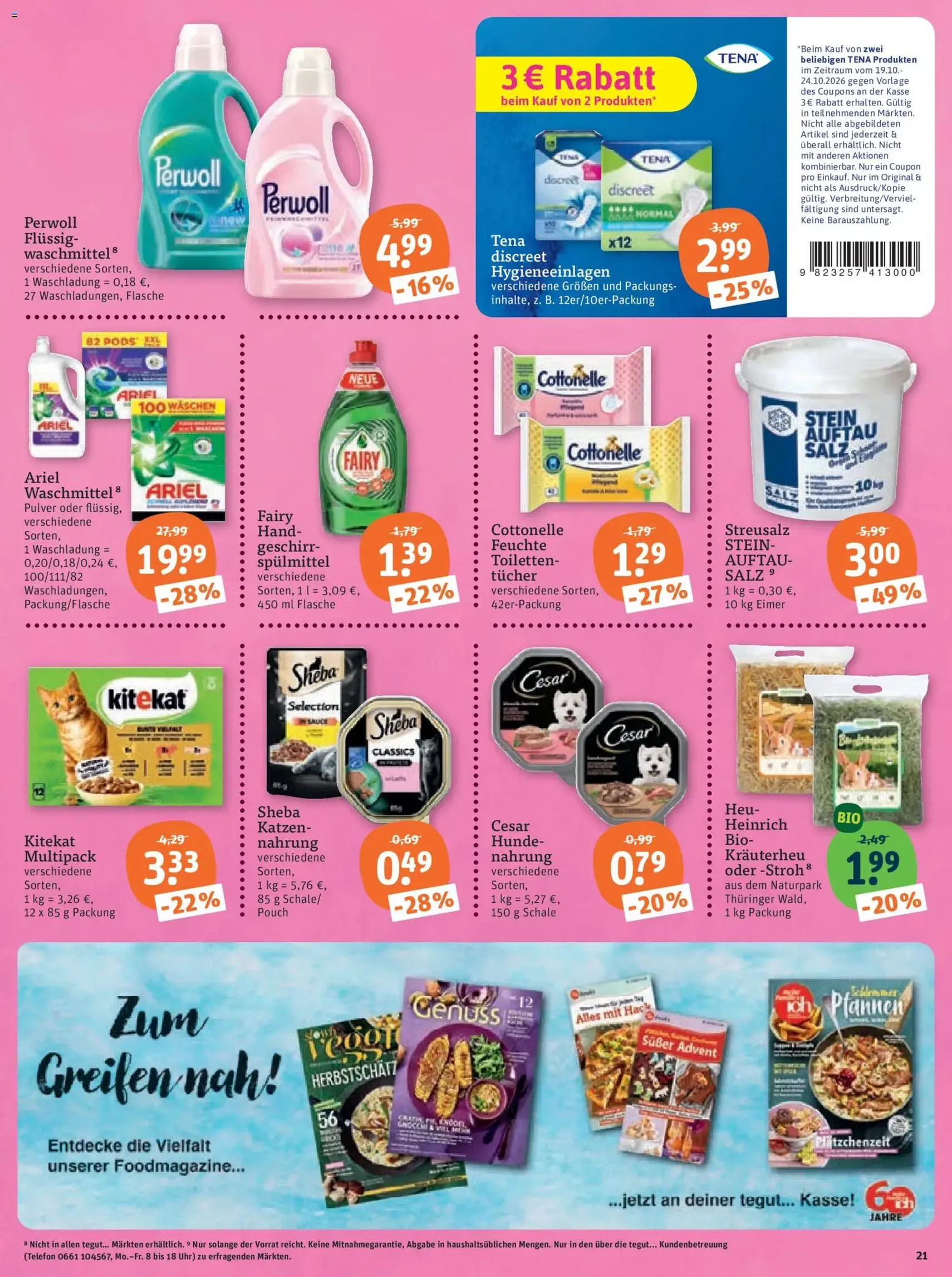 Tegut Prospekt - Gültiger Prospekt ab 19.10.2026, Seite 23 von insgesamt 27