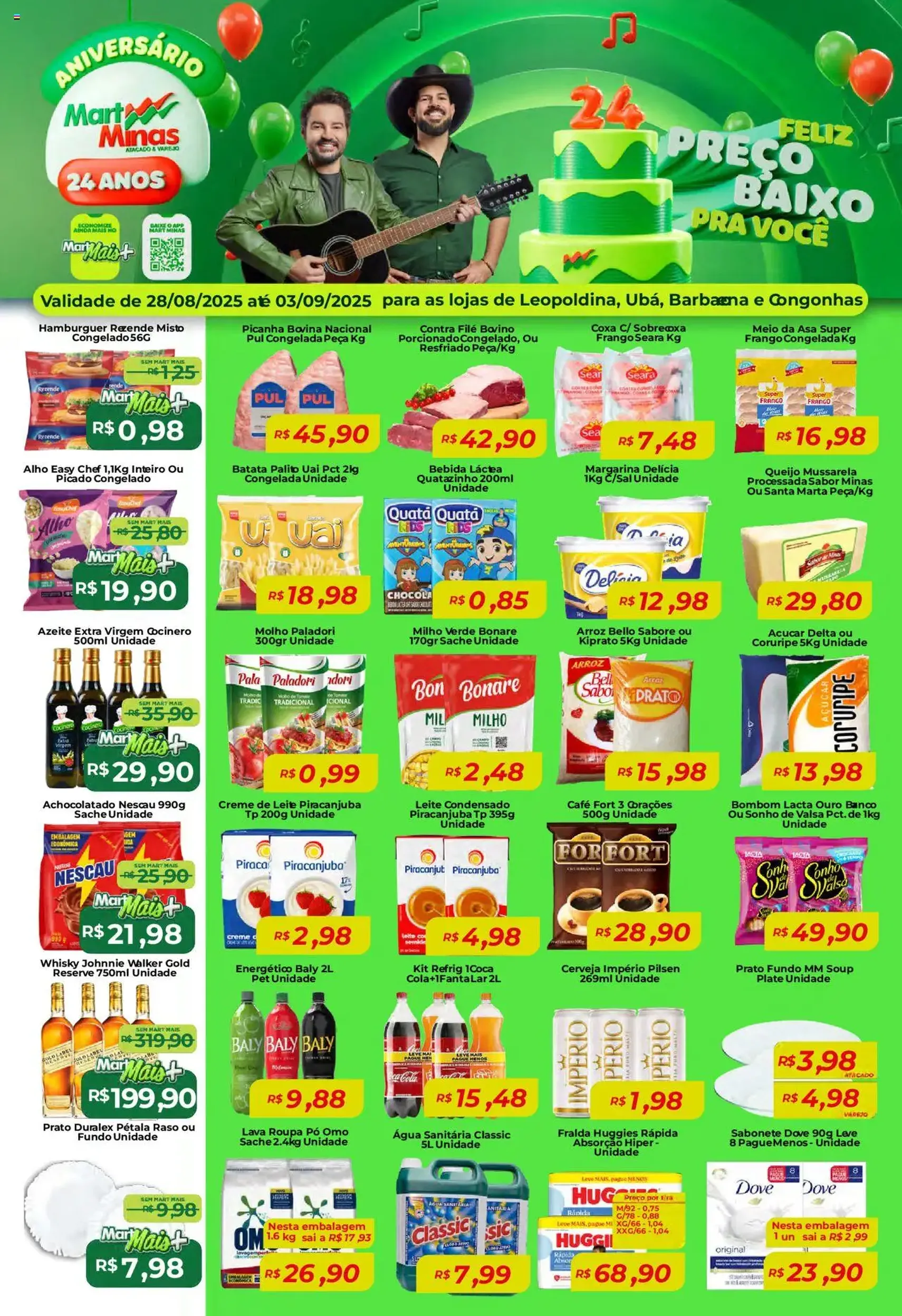 Mart Minas - Ofertas da semana - folheto válido a partir de 28/08/2025 página 1 de 8 Mart Minas - Ofertas da semana - folheto válido a partir de 28/08/2025 página 1 de 8