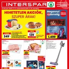 Interspar Black Friday - szórólap előnézete érvényes 2025.11.13. -tól