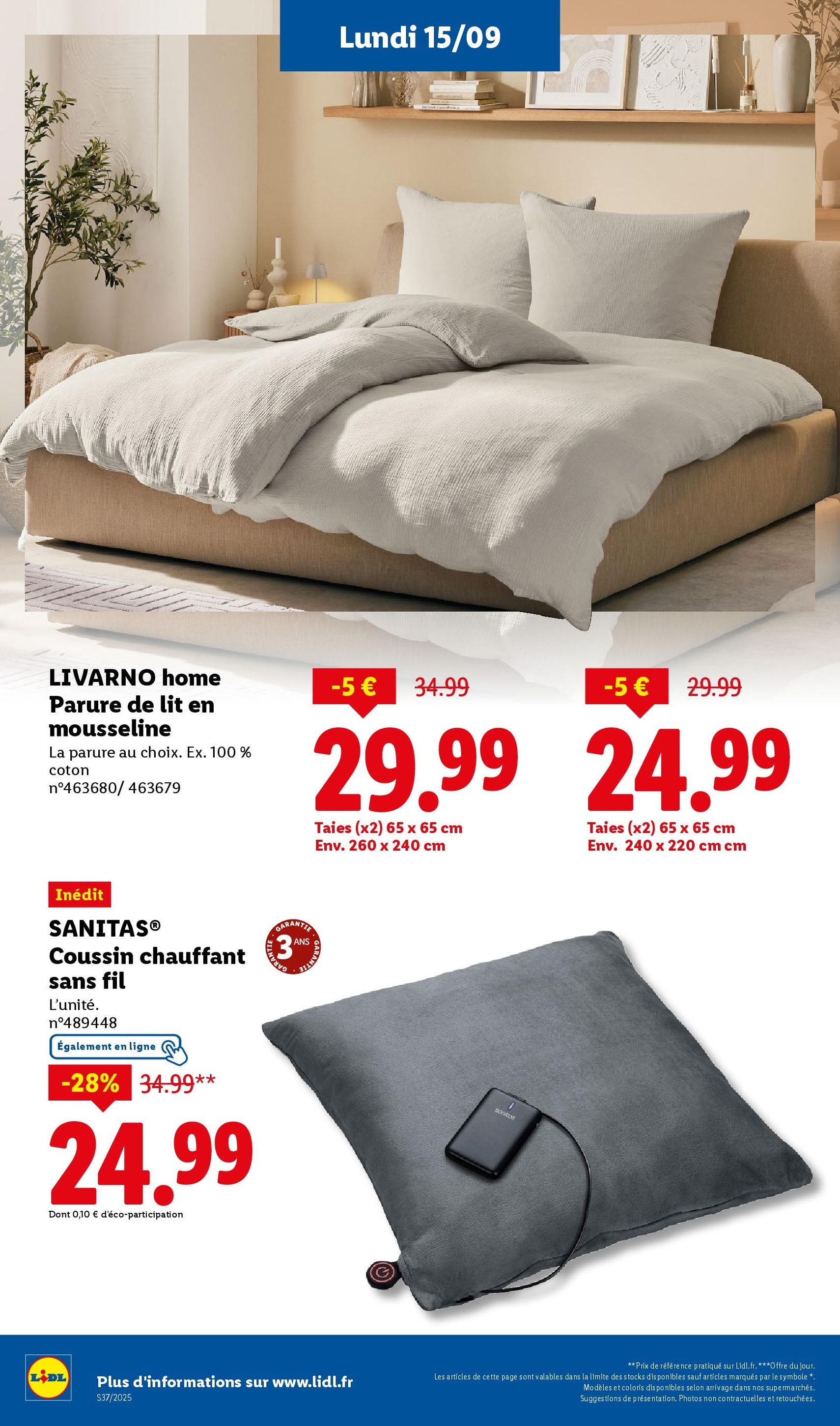 LIDL catalogue semaine 37 - brochure valable à partir du 11/09/2025, page 60 sur 76 LIDL catalogue semaine 37 - brochure valable à partir du 11/09/2025, page 60 sur 76