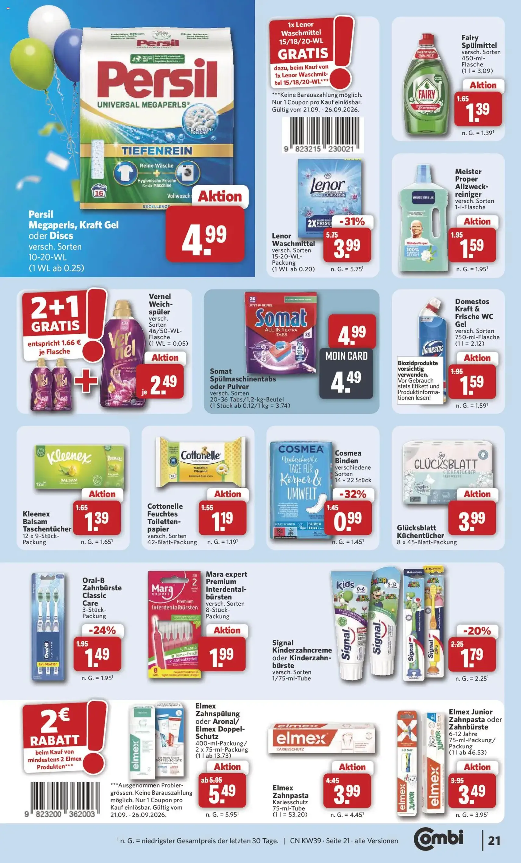 Combi Prospekt - Gültiger Prospekt ab 21.09.2026, Seite 23 von insgesamt 32