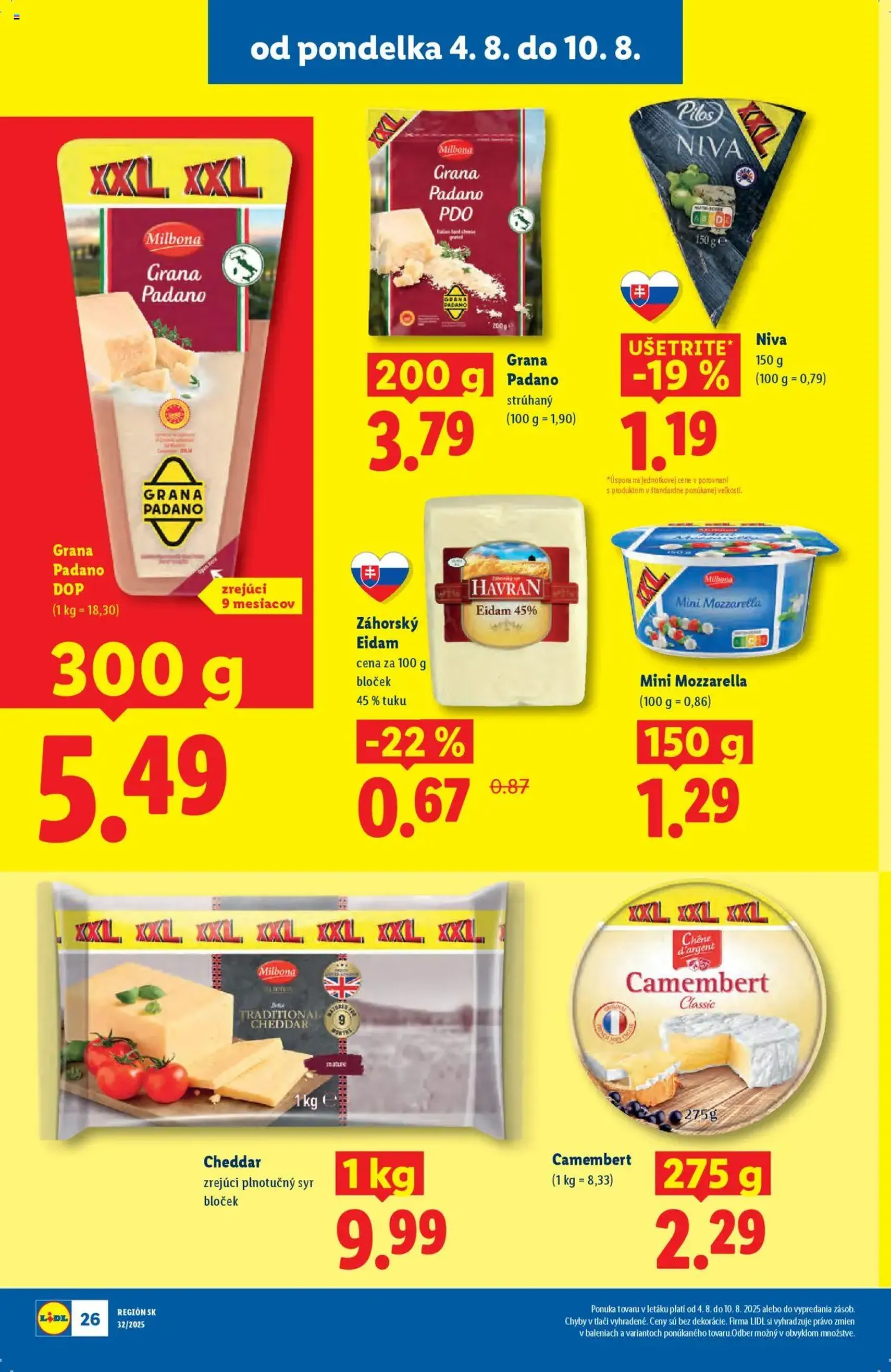 Lidl leták - platný leták od 04.08.2025 strana 32 z 98