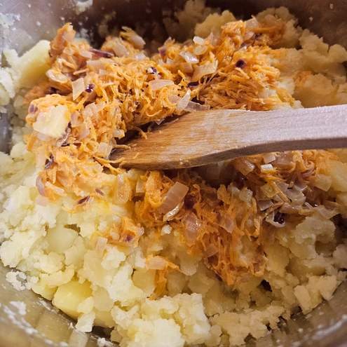 Hovädzie mäso na víne a zelenine - krok prípravy 1