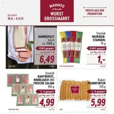 Radatz Flugblatt - Prospekt Vorschau gültig ab 18.08.2025