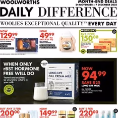 Woolworths Specials - Flyer preview valid from 24/11/2025