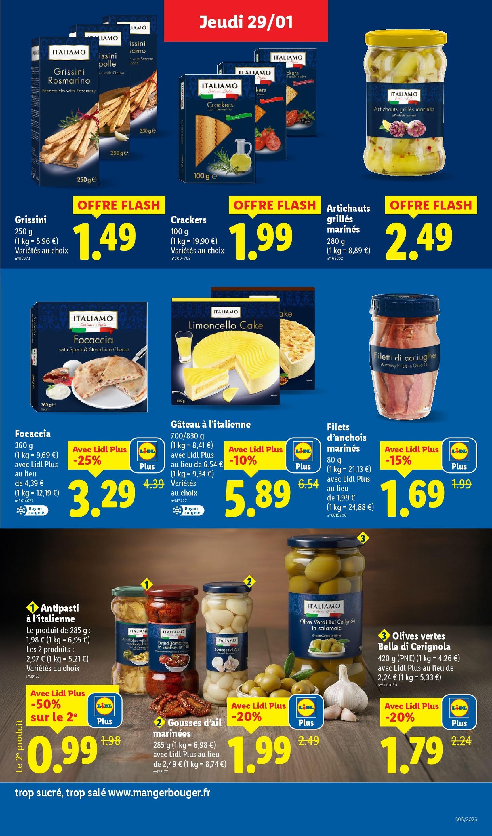 LIDL catalogue semaine 5 - brochure valable à partir du 29/01/2026, page 23 sur 75