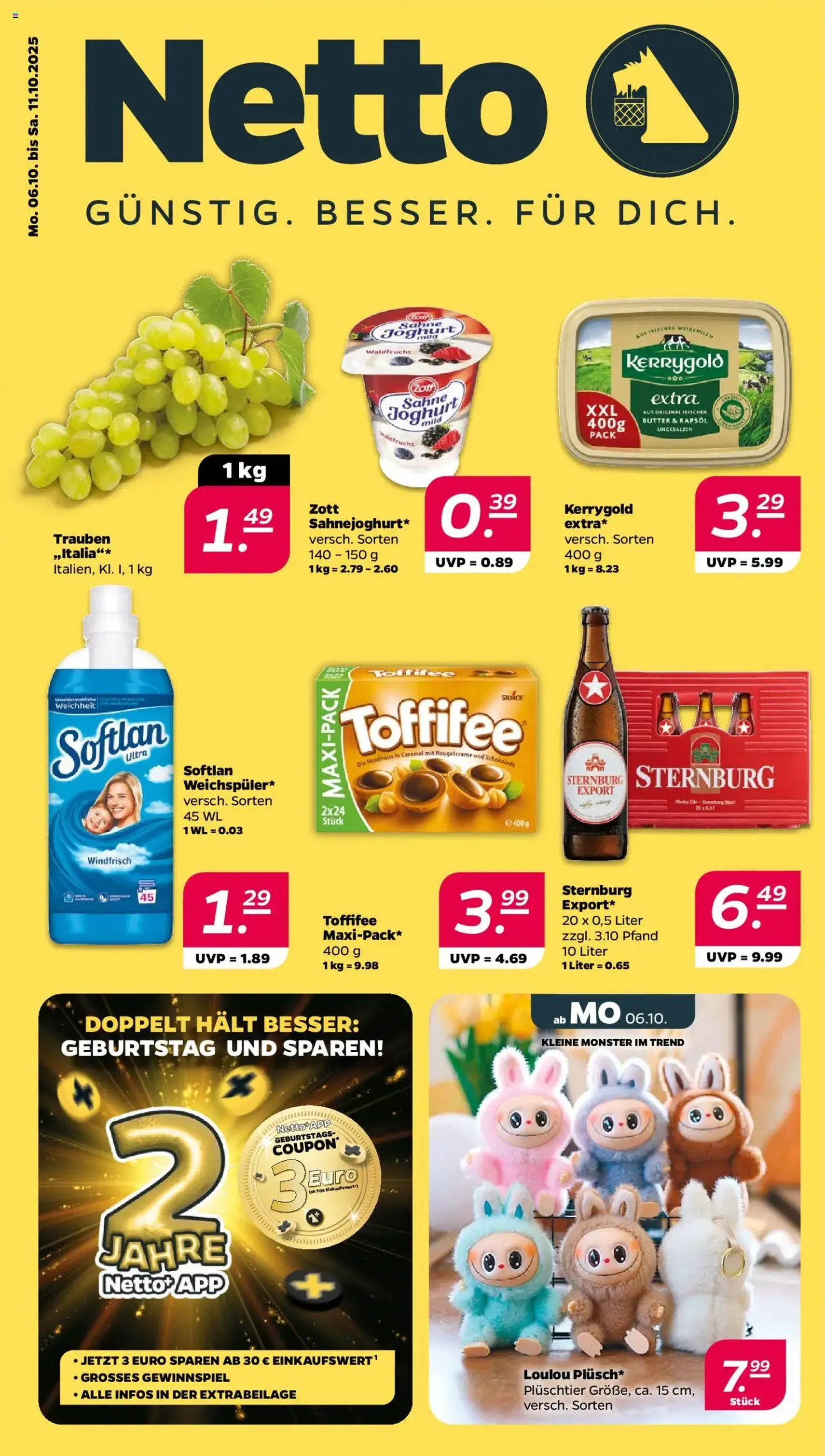 Netto Prospekt - Gültiger Prospekt ab 06.10.2025, Seite 1 von insgesamt 35