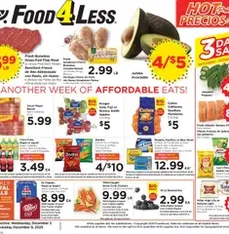 Food 4 Less Weekly Ad - Flyer preview valid from 12/03/2025