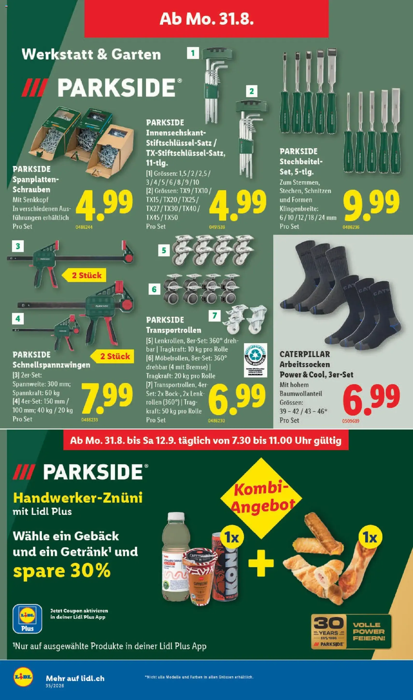 Lidl aktionen - Gültiger Prospekt ab 27.08.2026, Seite 34 von insgesamt 37