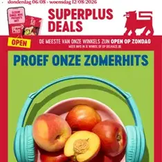 Delhaize folder week 32 - voorvertoning van de folder geldig vanaf 06/08/2026