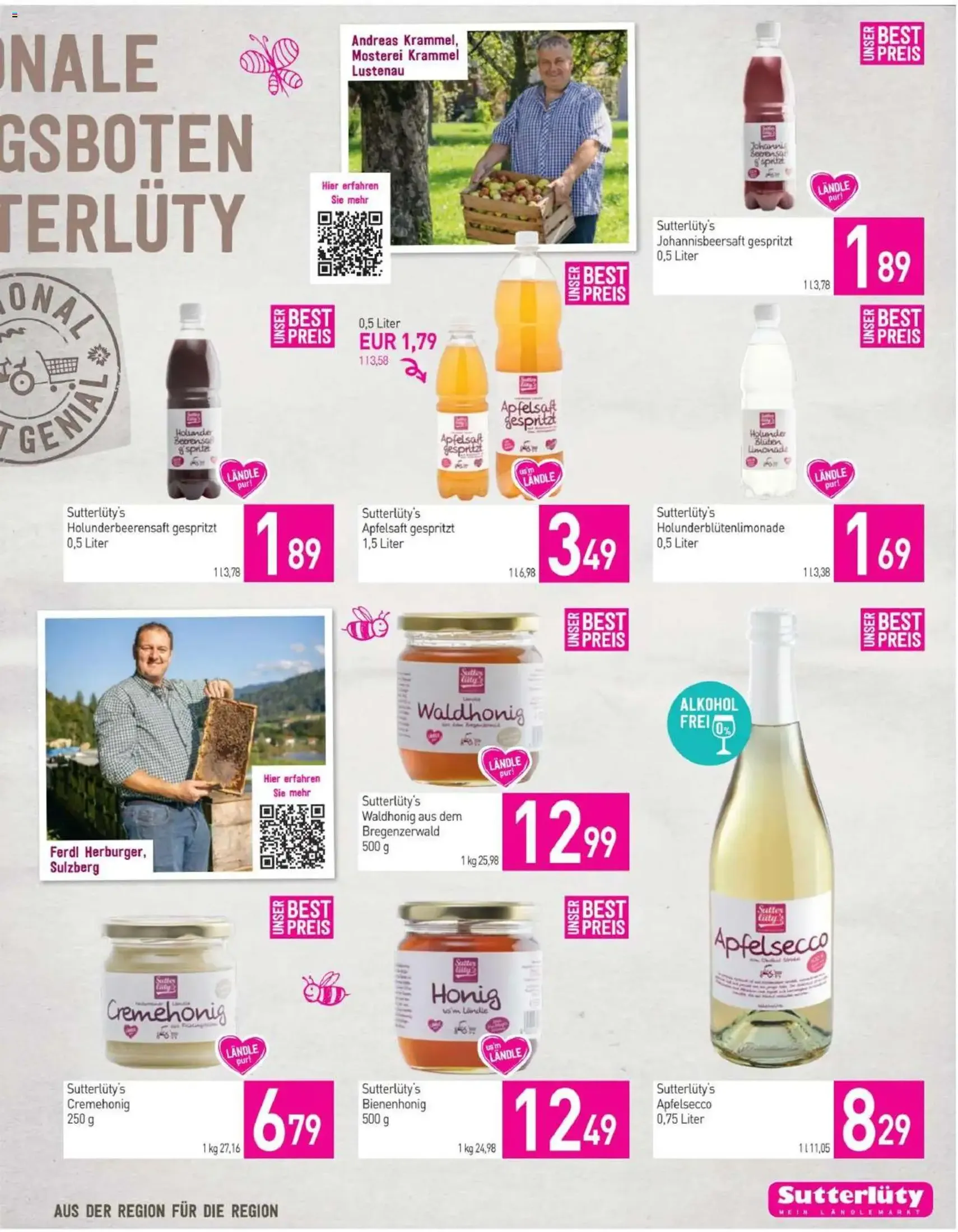 Sutterlüty Flugblatt - Gültiger Prospekt ab 26.03.2026, Seite 13 von insgesamt 24