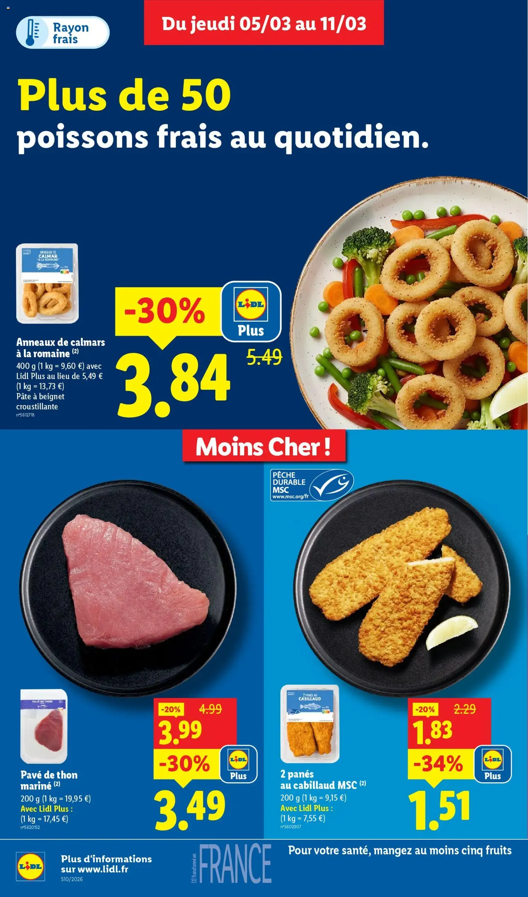 LIDL catalogue semaine 10 - brochure valable à partir du 05/03/2026, page 8 sur 79