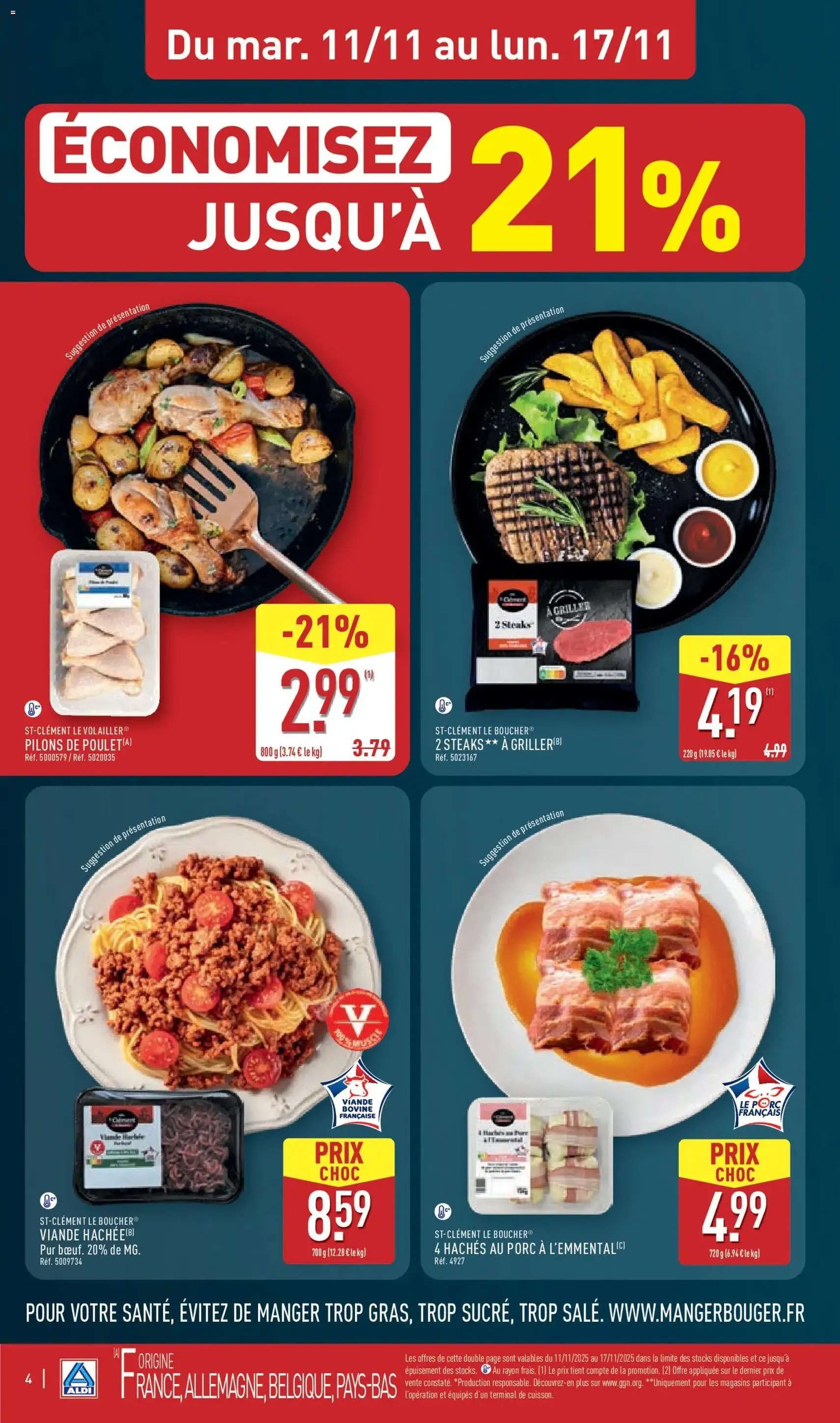 Aldi catalogue semaine 46 - brochure valable à partir du 11/11/2025, page 7 sur 43