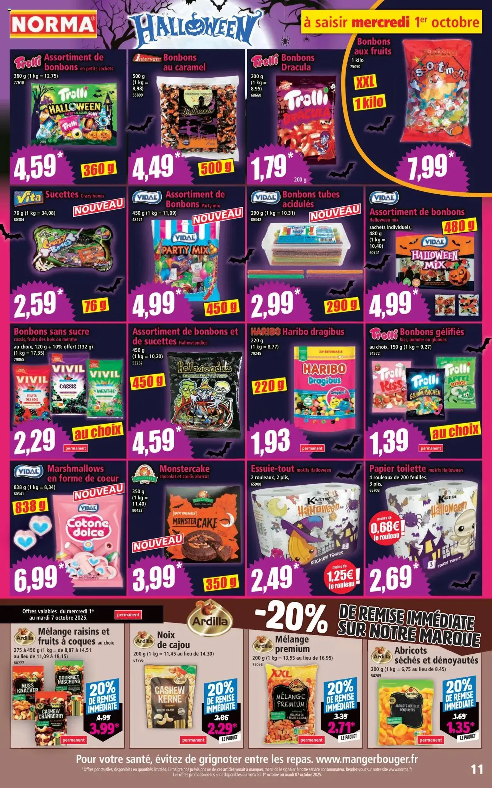 Norma catalogue - brochure valable à partir du 01/10/2025, page 11 sur 14