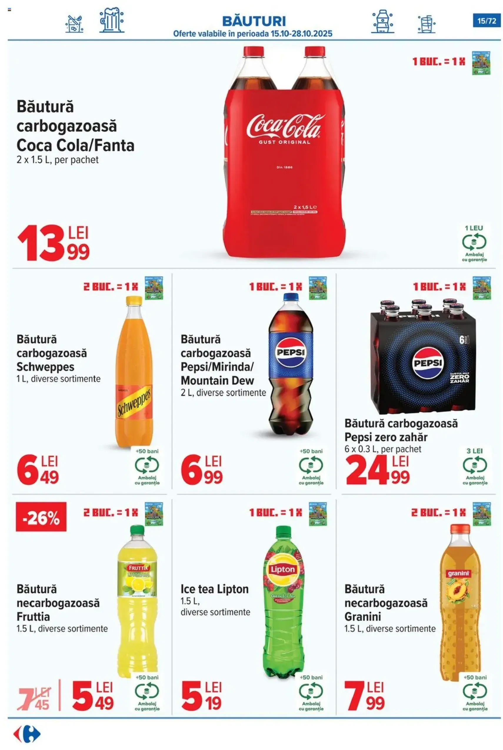 Catalog Carrefour - cataloage valabile începând cu 15.10.2025 pagina 16 din 74 Catalog Carrefour - cataloage valabile începând cu 15.10.2025 pagina 16 din 74