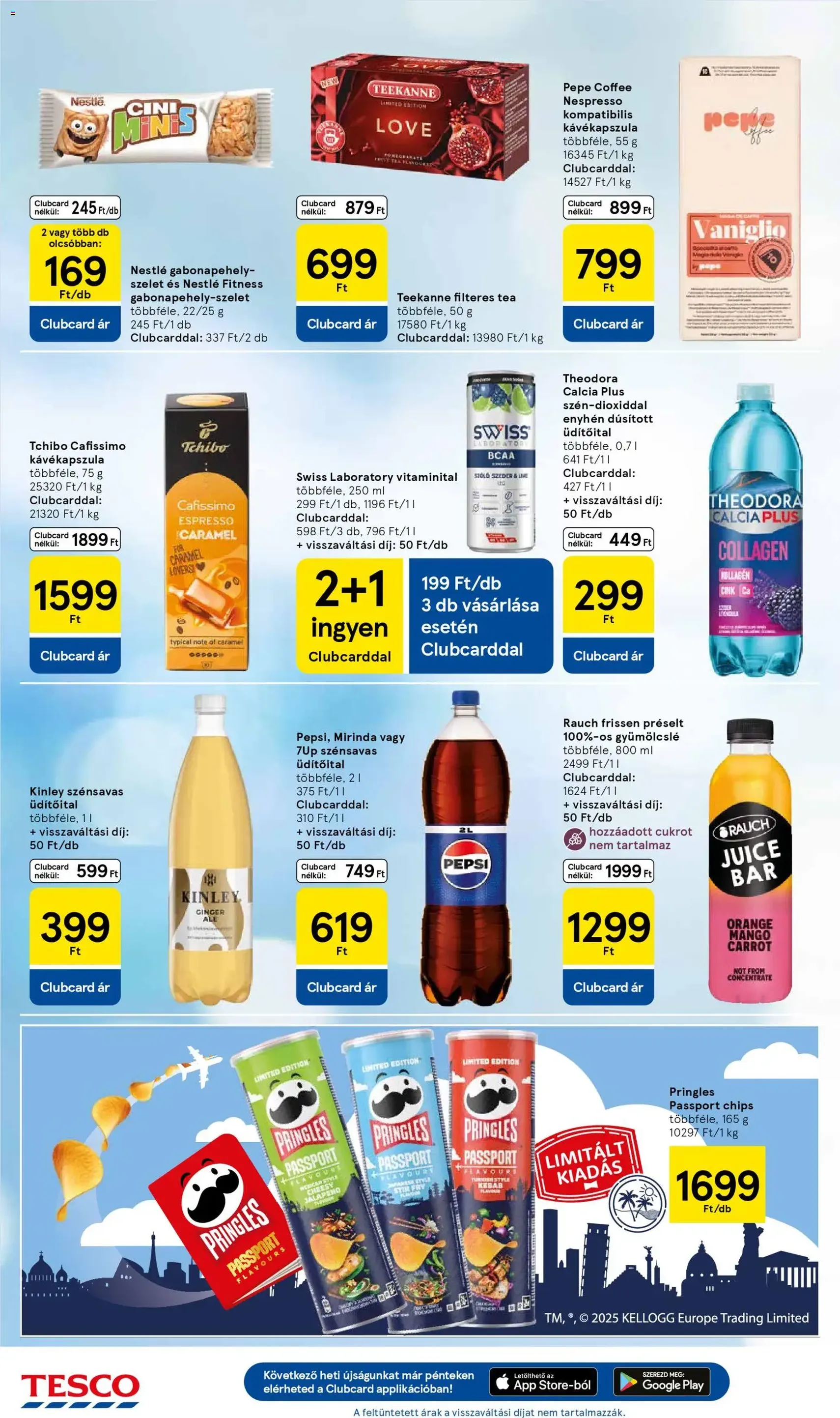 Tesco Hipermarket - Akciós újság - 2025.10.30. érvényes szórólap 24 oldal 32 oldalból Tesco Hipermarket - Akciós újság - 2025.10.30. érvényes szórólap 24 oldal 32 oldalból