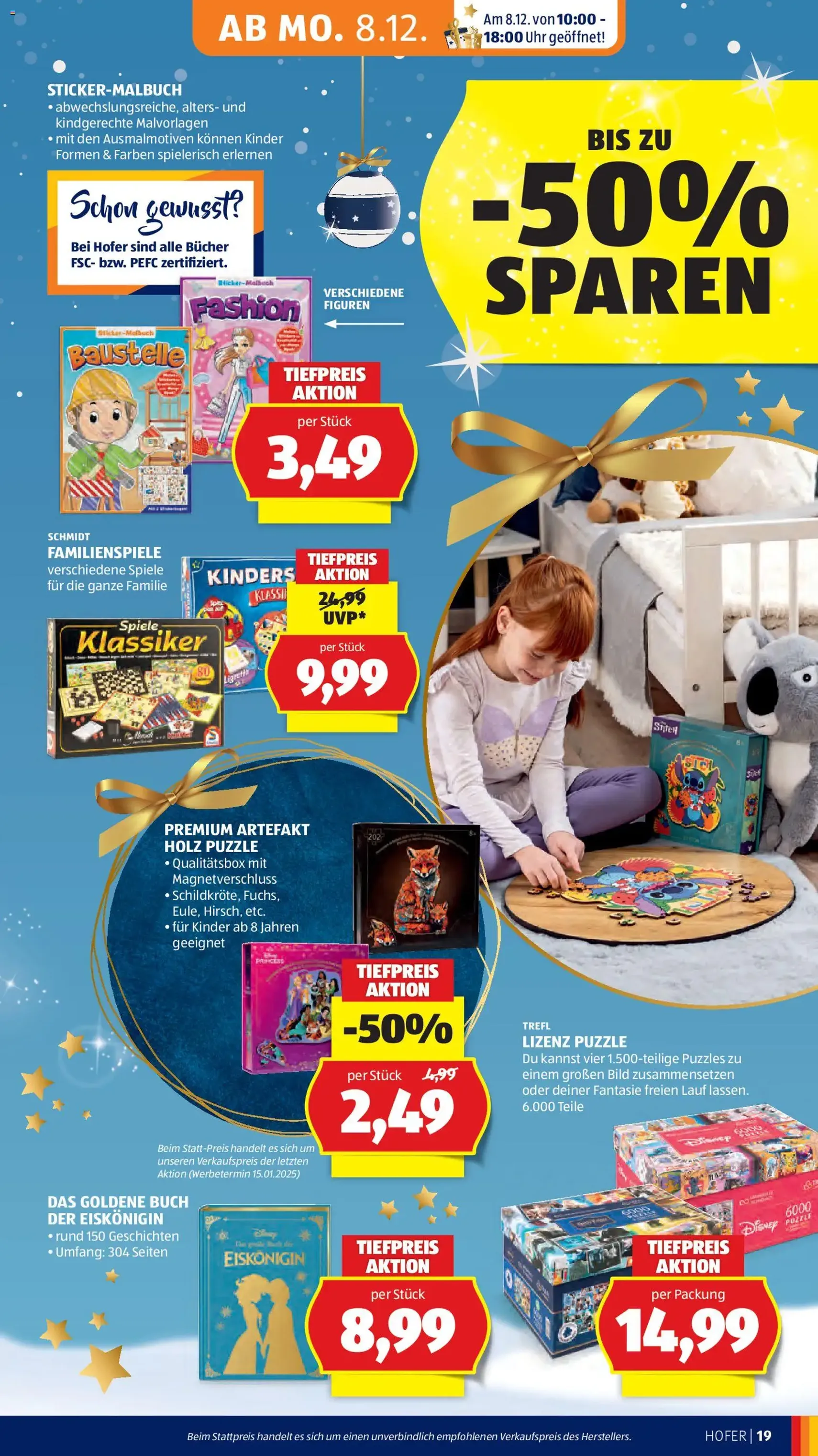 Hofer Flugblatt - Gültiger Prospekt ab 05.12.2025, Seite 33 von insgesamt 60