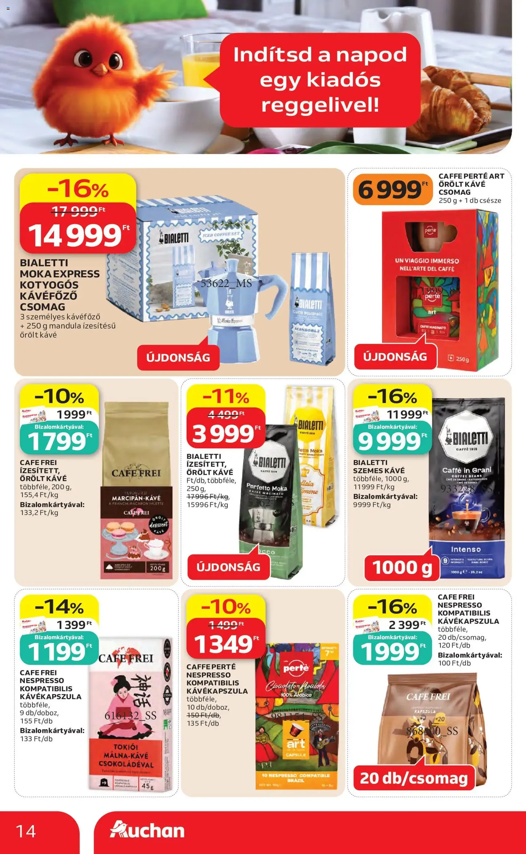 Auchan akciós újság - 2026.06.04. érvényes szórólap 14 oldal 57 oldalból