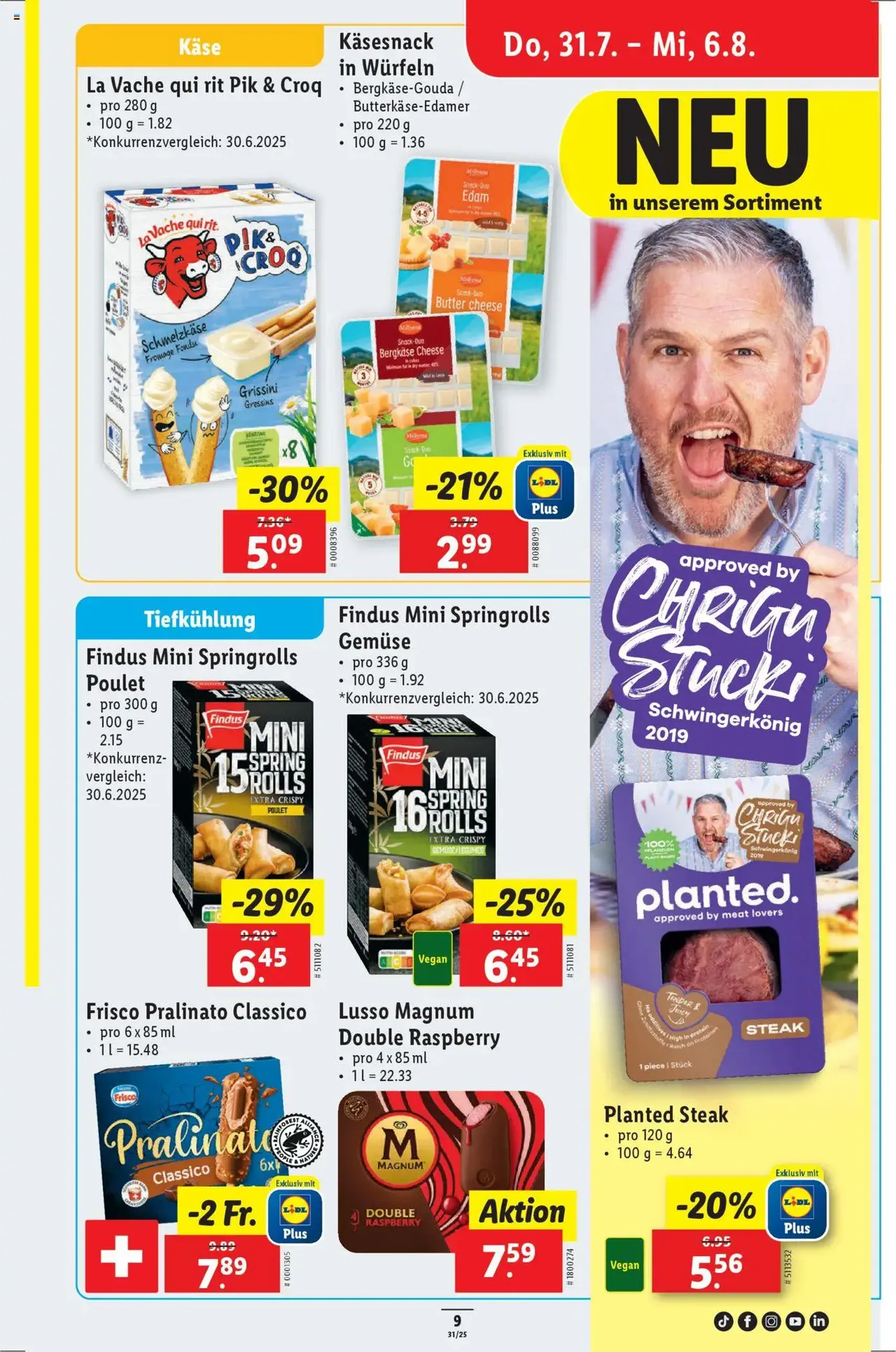 Lidl Aktionen - Gültiger Prospekt ab 31.07.2025, Seite 11 von insgesamt 34