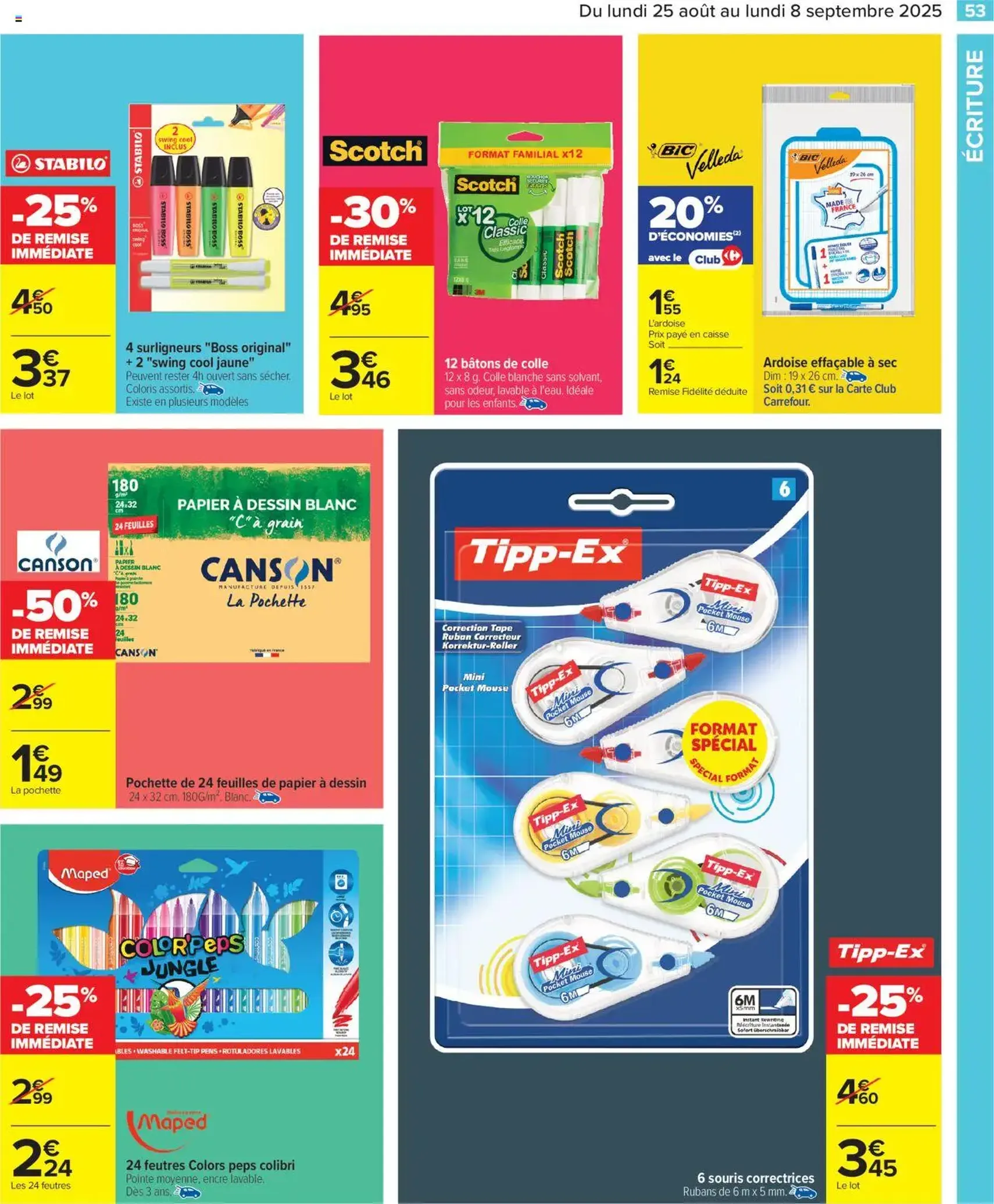 Carrefour catalogue semaine 35 - brochure valable à partir du 25/08/2025, page 55 sur 72 Carrefour catalogue semaine 35 - brochure valable à partir du 25/08/2025, page 55 sur 72