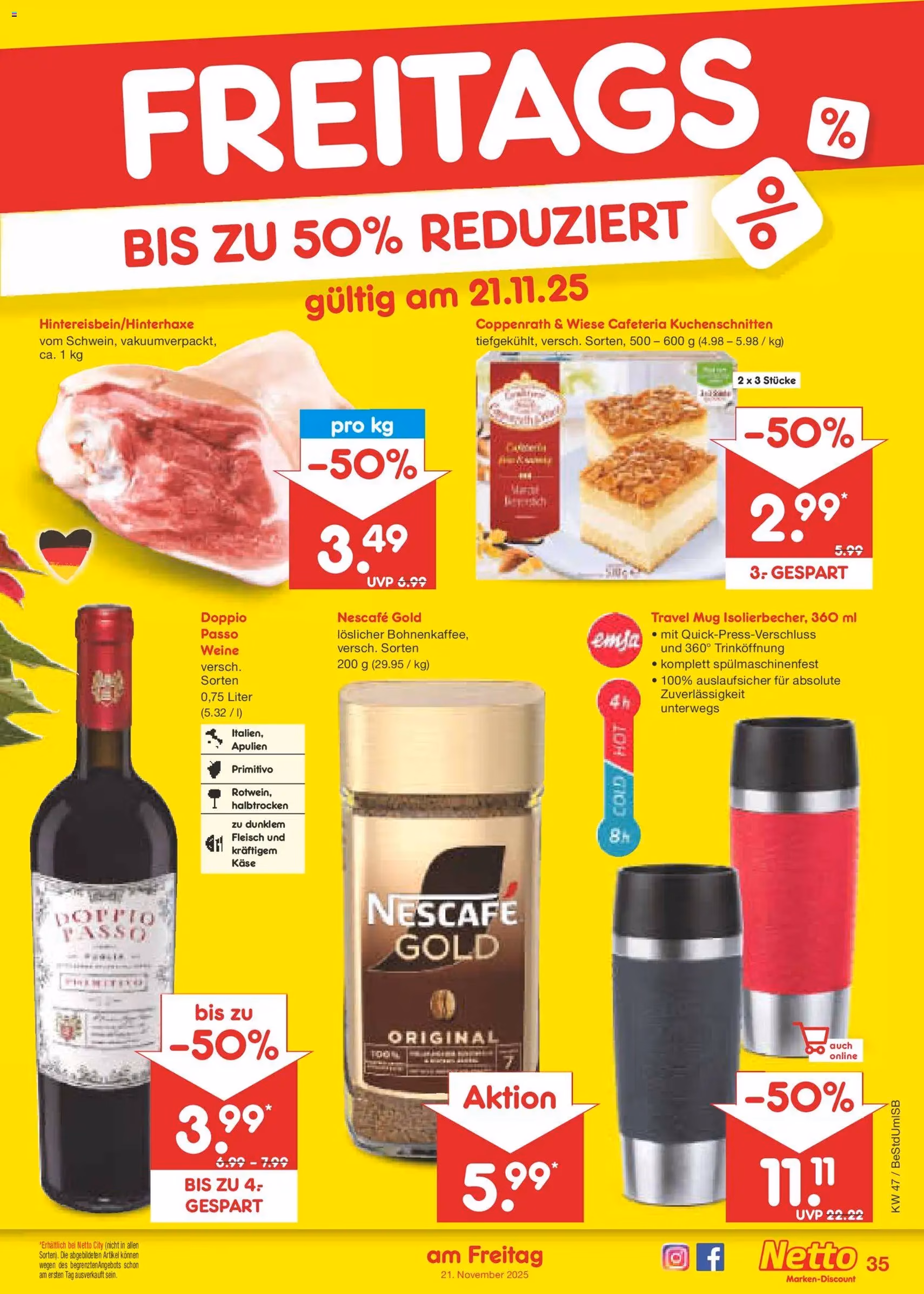 Netto Marken-Discount - Black Friday - Gültiger Prospekt ab 17.11.2025, Seite 43 von insgesamt 60