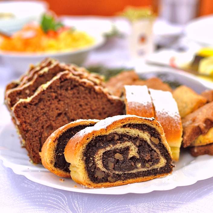 Édes Bögrés mákos sütemény