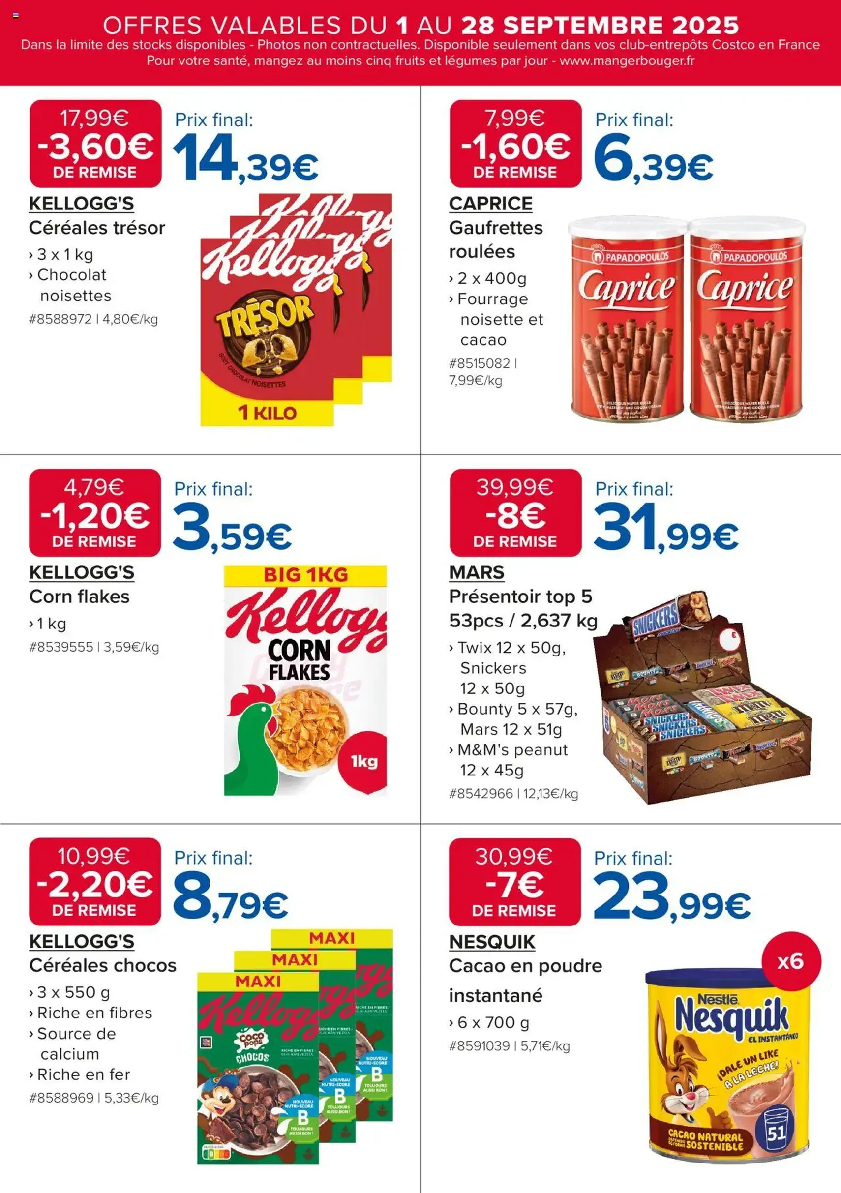 Costco catalogue - brochure valable à partir du 01/09/2025, page 19 sur 24 Costco catalogue - brochure valable à partir du 01/09/2025, page 19 sur 24