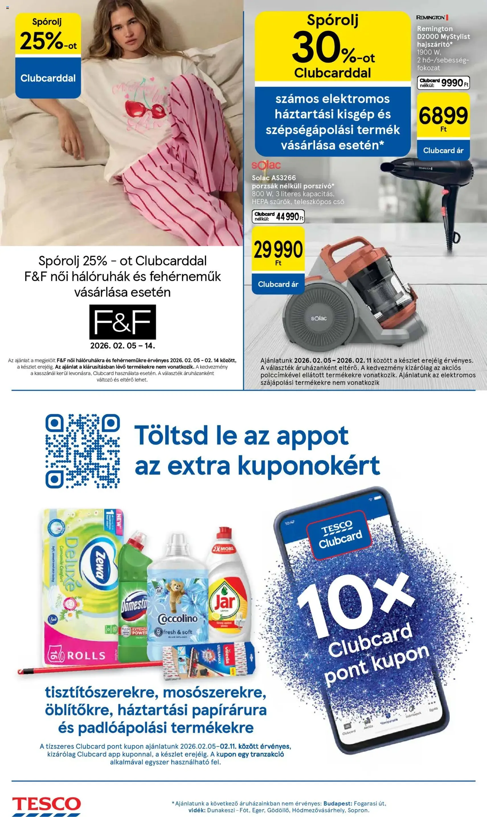 Tesco Hipermarket - Akciós újság - 2026.02.05. érvényes szórólap 16 oldal 32 oldalból