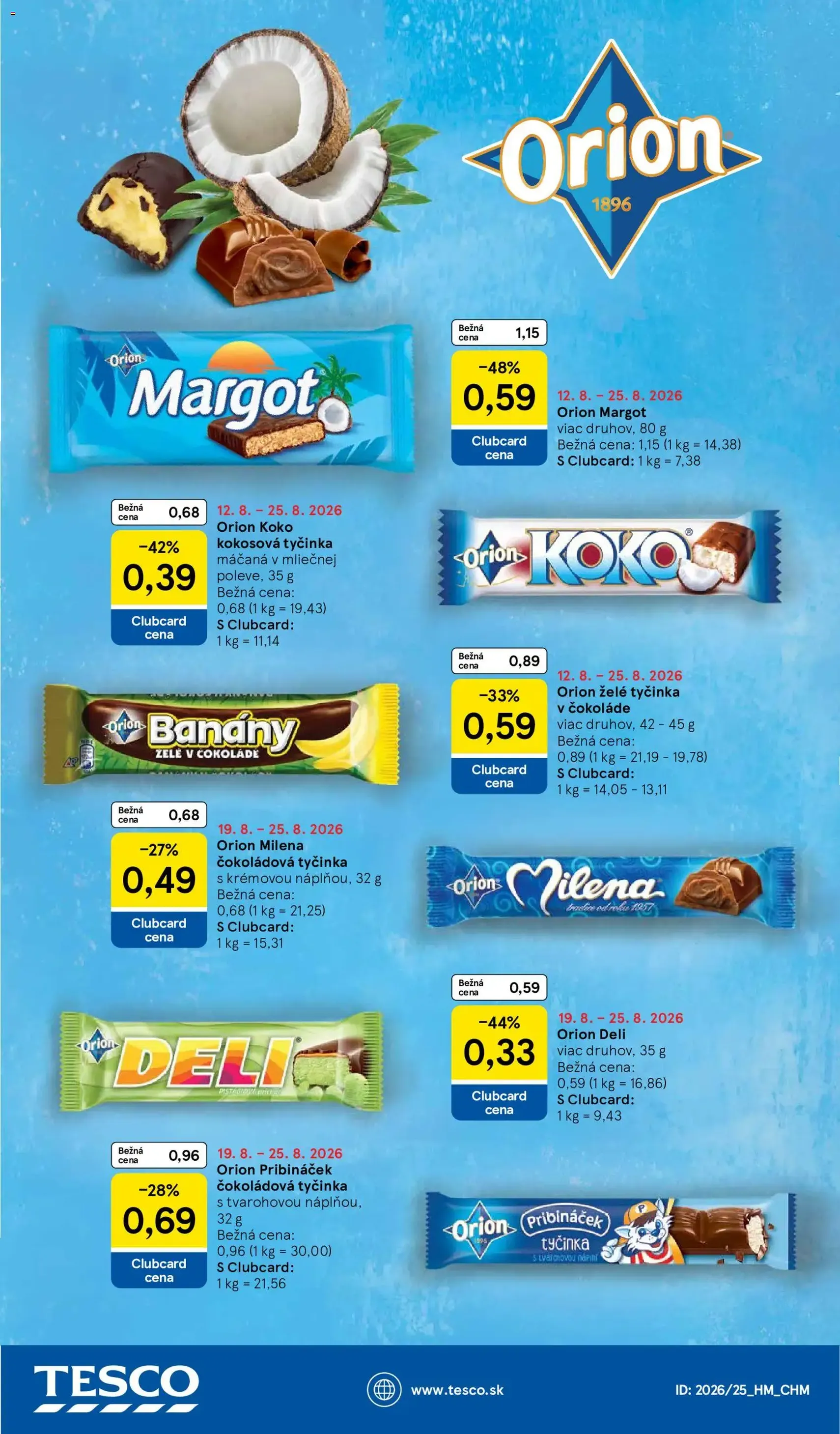 Tesco Hypermarket - leták - platný leták od 19.08.2026 strana 50 z 50