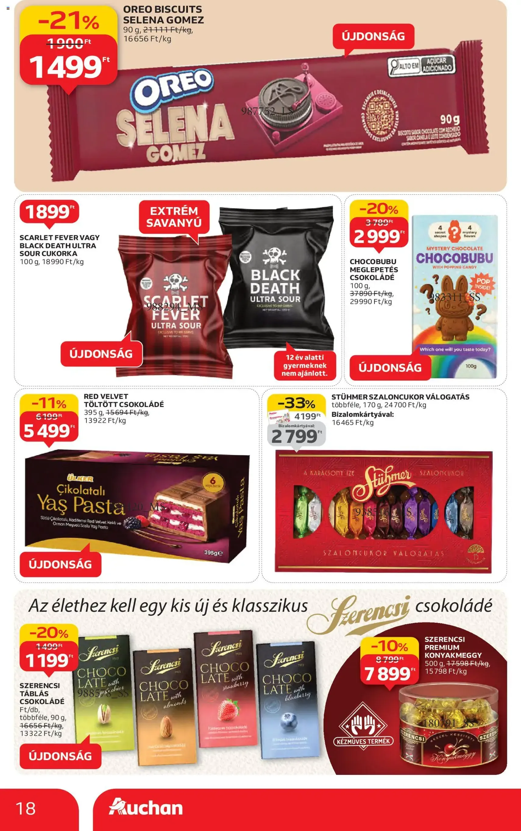 Auchan Akciós újság - 2025.11.06. érvényes szórólap 18 oldal 58 oldalból