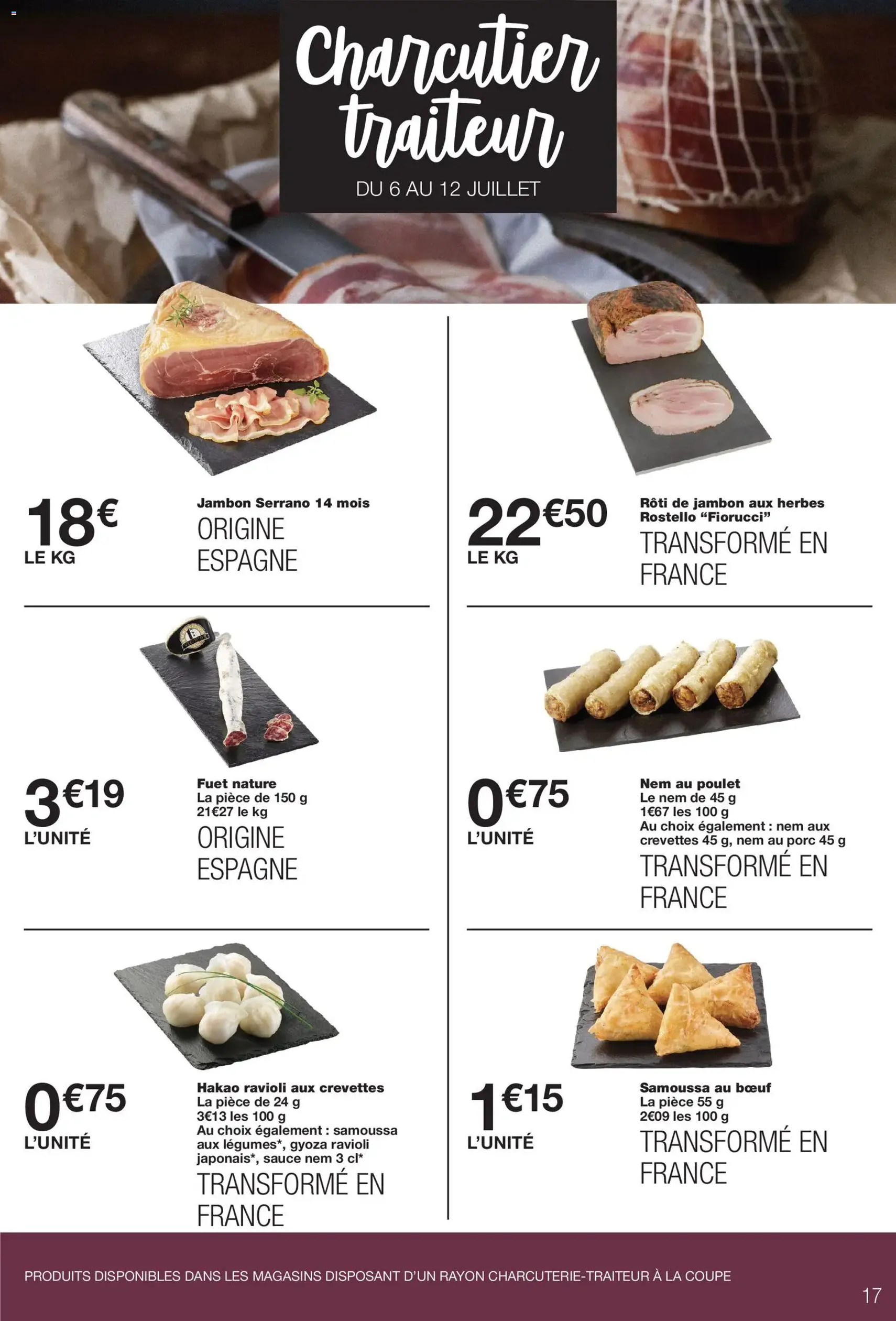 Monoprix catalogue - brochure valable à partir du 30/06/2026, page 17 sur 58