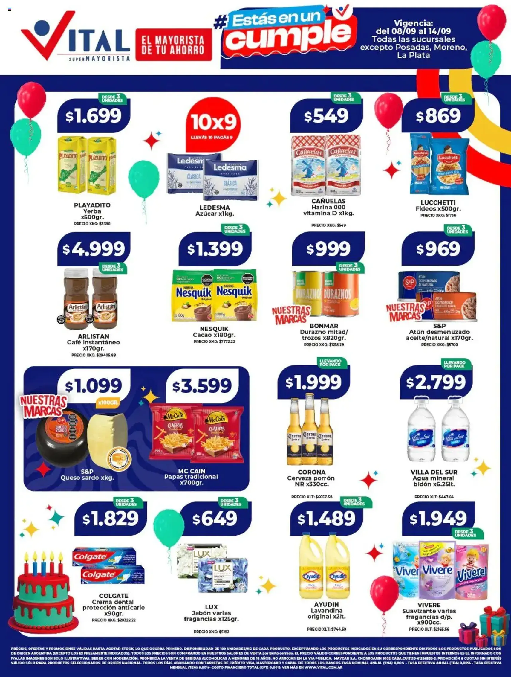 Vital ofertas - folleto válido desde 08/09/2025 página 1 de 21 Vital ofertas - folleto válido desde 08/09/2025 página 1 de 21