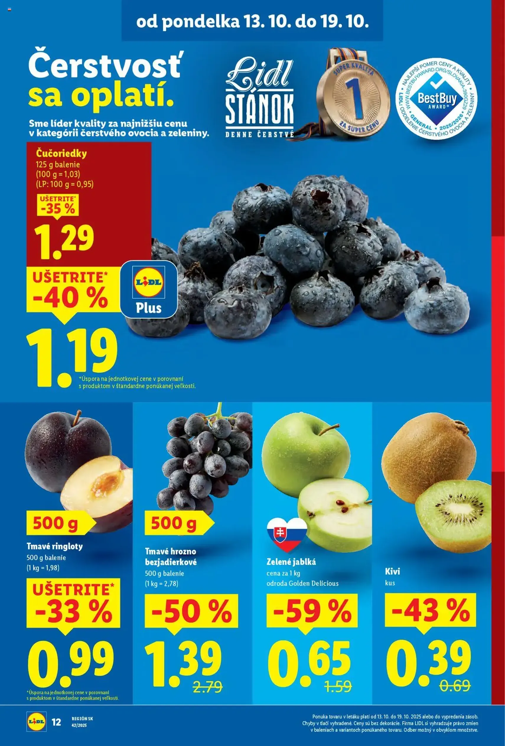 Lidl leták - platný leták od 13.10.2025 strana 16 z 110