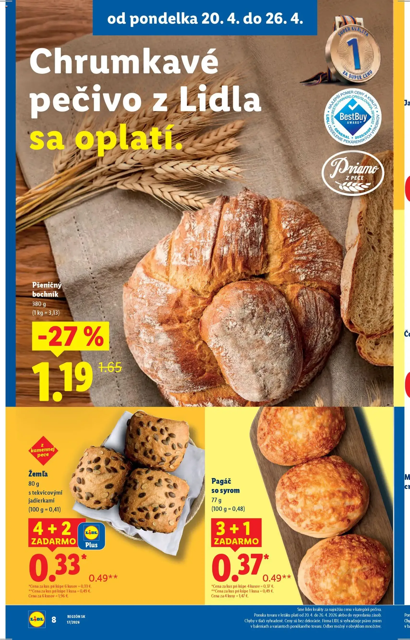 Lidl leták - platný leták od 20.04.2026 strana 8 z 99