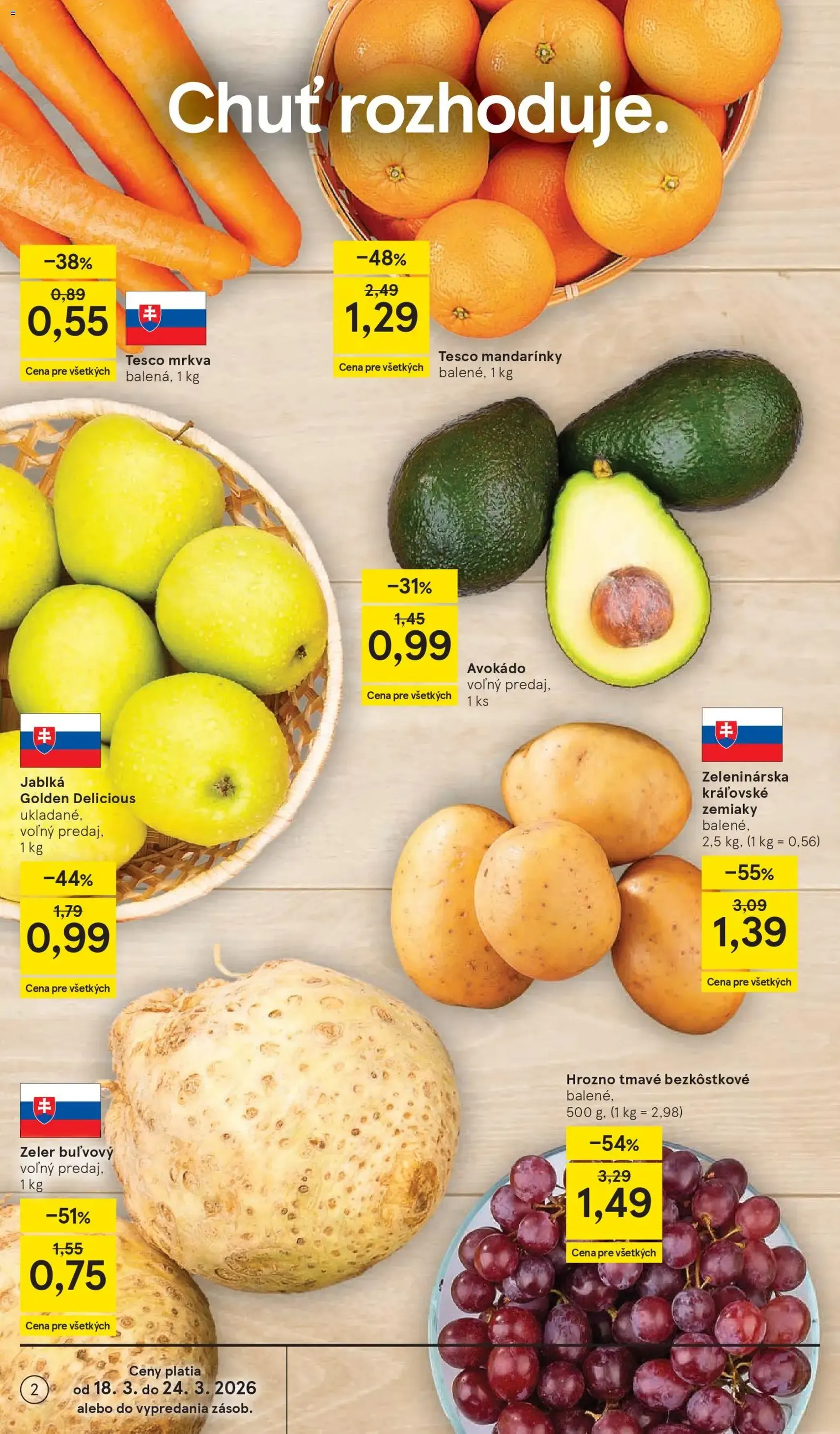 Tesco hypermarket - leták - platný leták od 18.03.2026 strana 2 z 49
