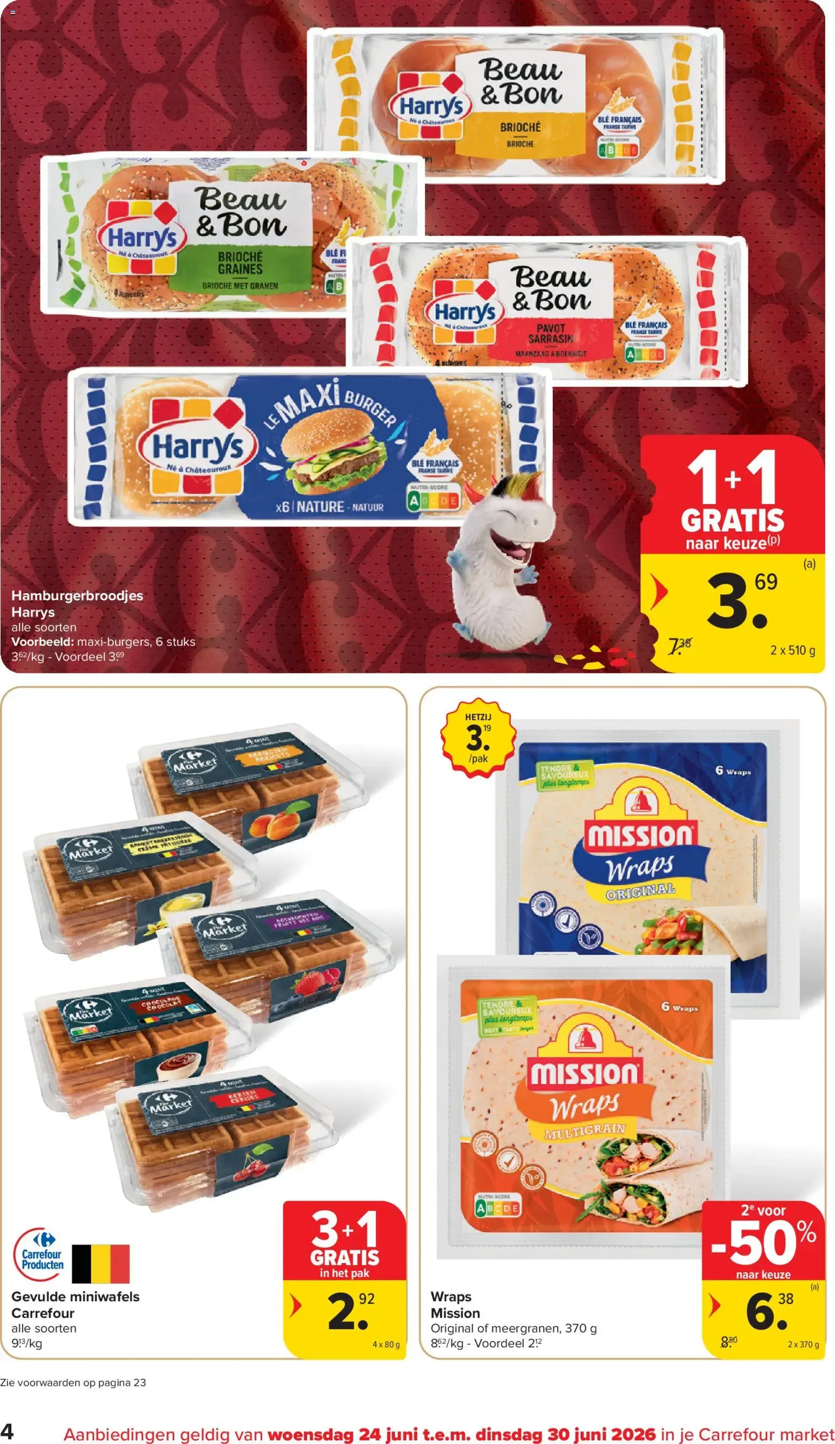 Carrefour market folder week 26 - geldige folder vanaf 24/06/2026 pagina 4 van 24