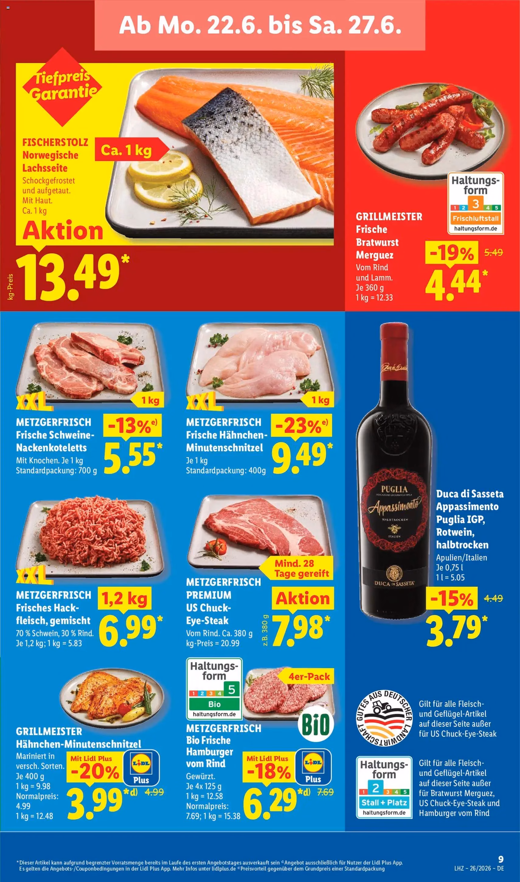 Lidl Prospekt - Gültiger Prospekt ab 22.06.2026, Seite 13 von insgesamt 70